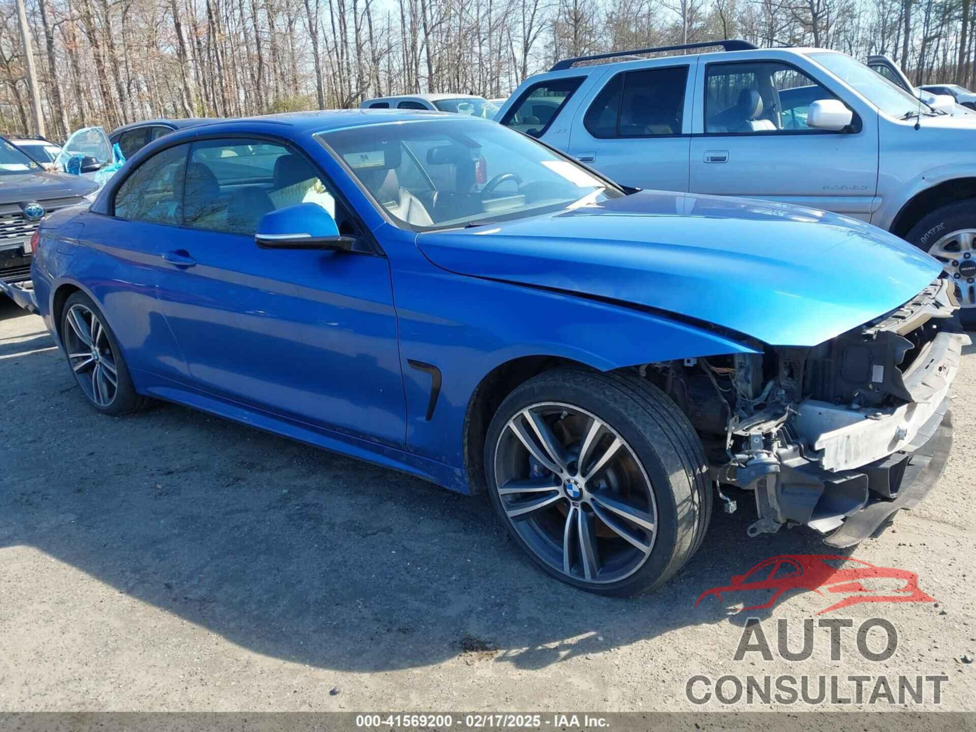 BMW 435I 2016 - WBA3T7C51G5A38418