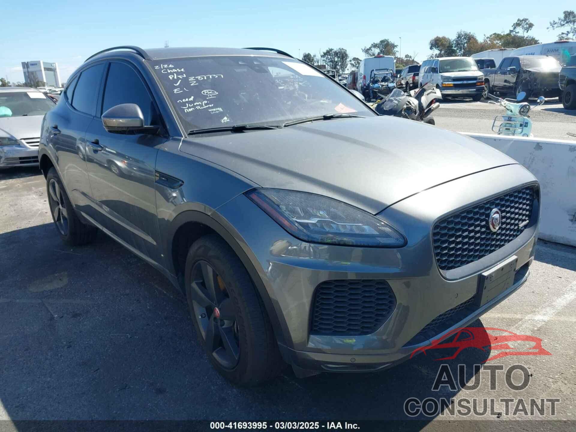 JAGUAR E-PACE 2020 - SADF12FX5L1Z87737