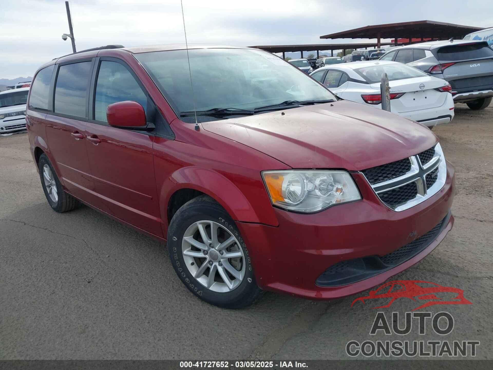 DODGE GRAND CARAVAN 2014 - 2C4RDGCGXER262201
