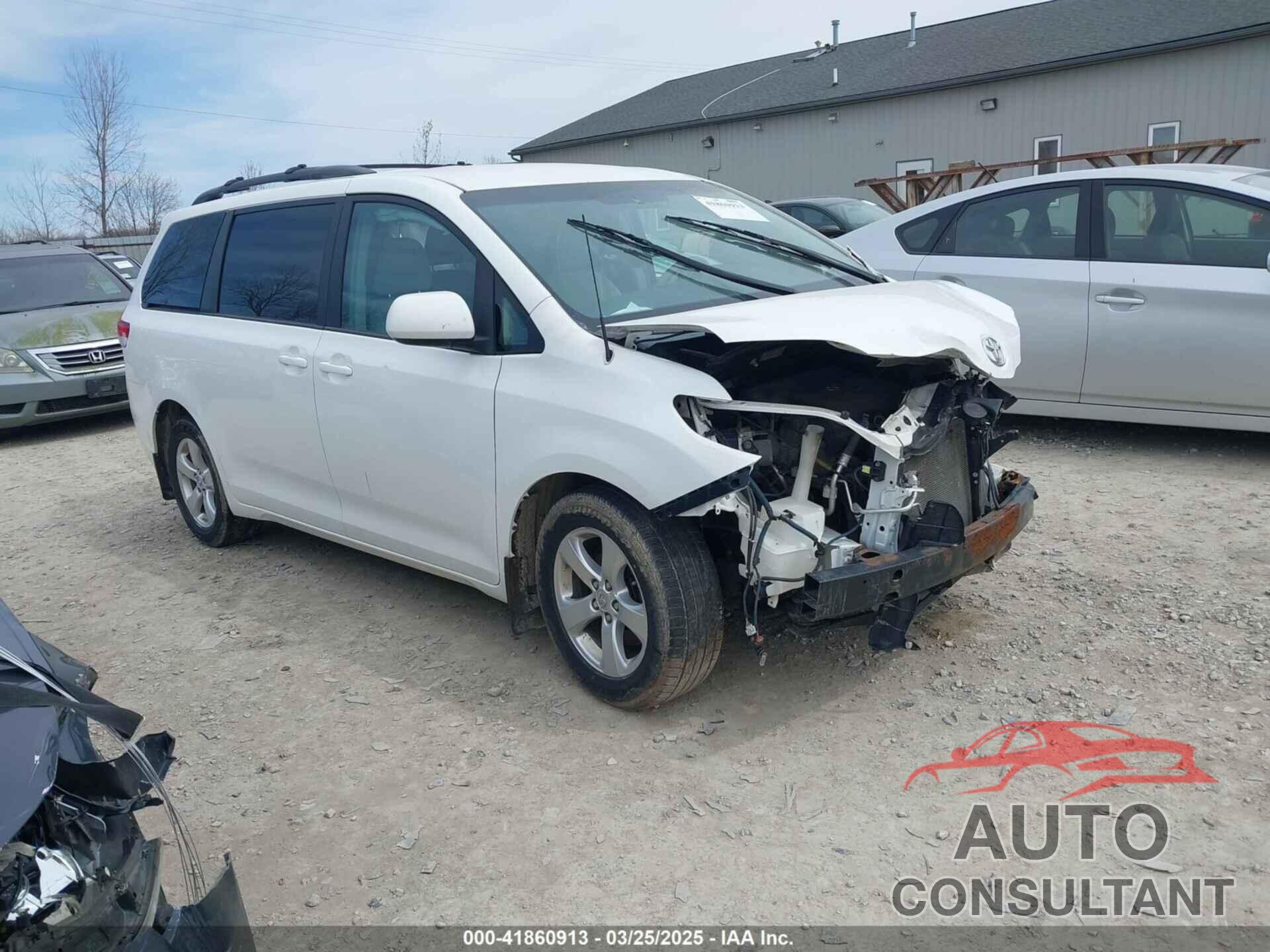 TOYOTA SIENNA 2013 - 5TDKK3DC4DS346029