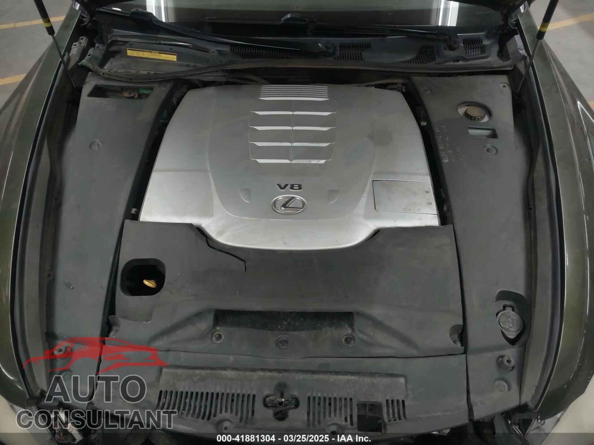 LEXUS LS 460 2010 - JTHBL5EF2A5092130