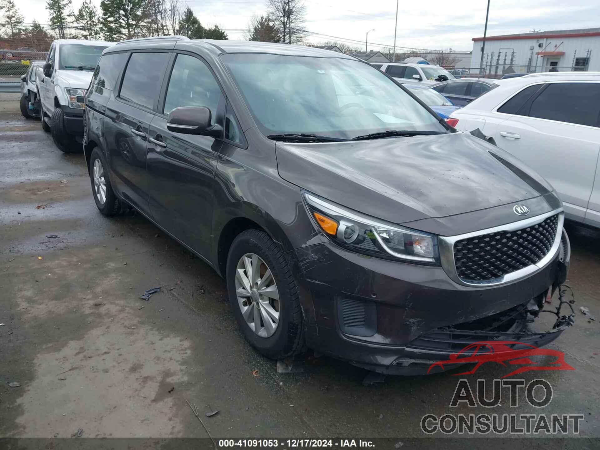 KIA SEDONA 2017 - KNDMB5C11H6334866