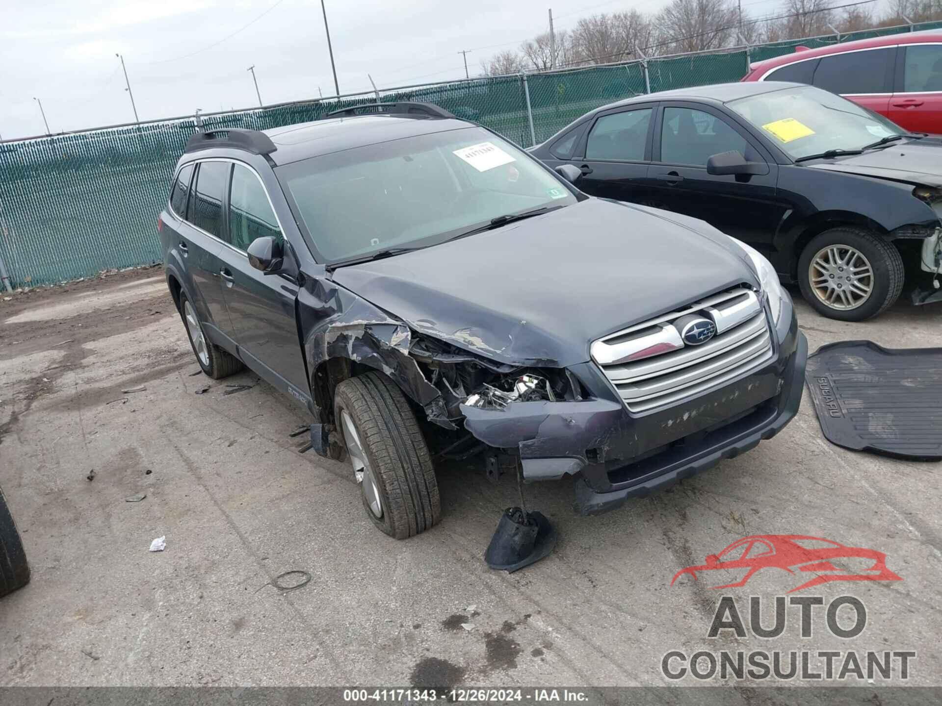 SUBARU OUTBACK 2013 - 4S4BRBGC3D3208948