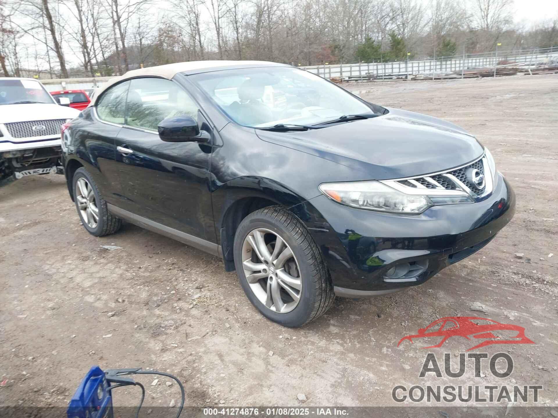 NISSAN MURANO CROSSCABRIOLET 2011 - JN8AZ1FY3BW003069