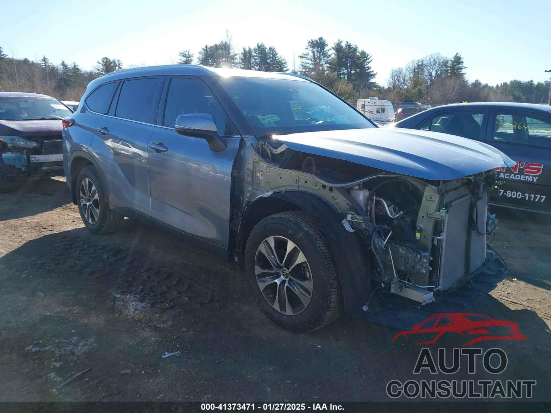 TOYOTA HIGHLANDER 2021 - 5TDGZRBH7MS153893