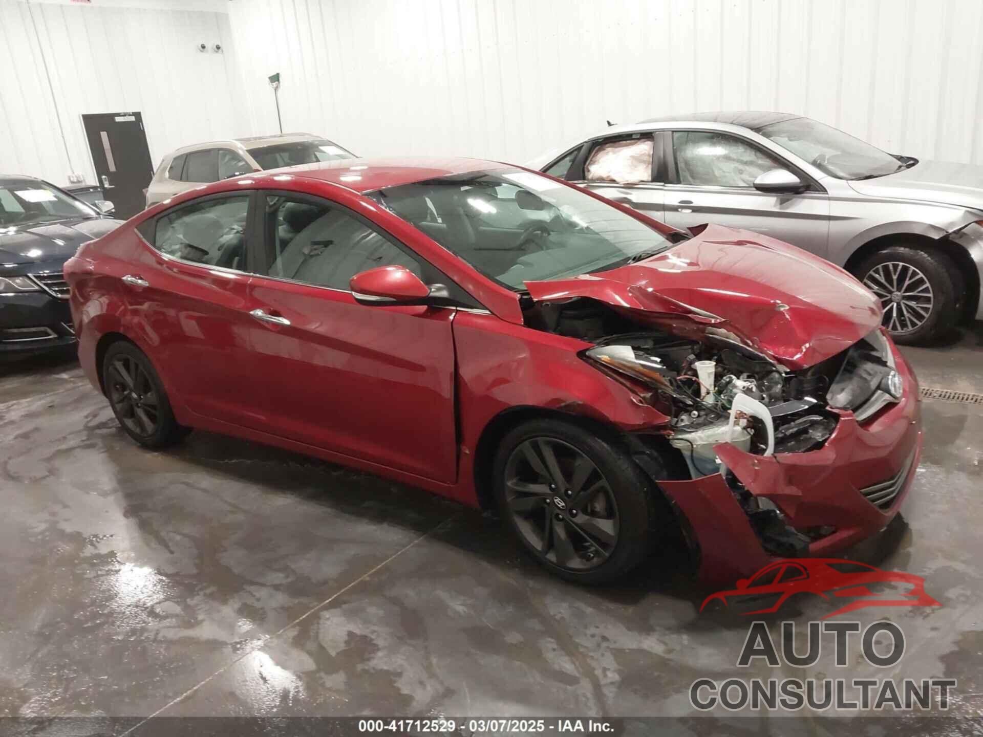 HYUNDAI ELANTRA 2014 - 5NPDH4AE6EH476677
