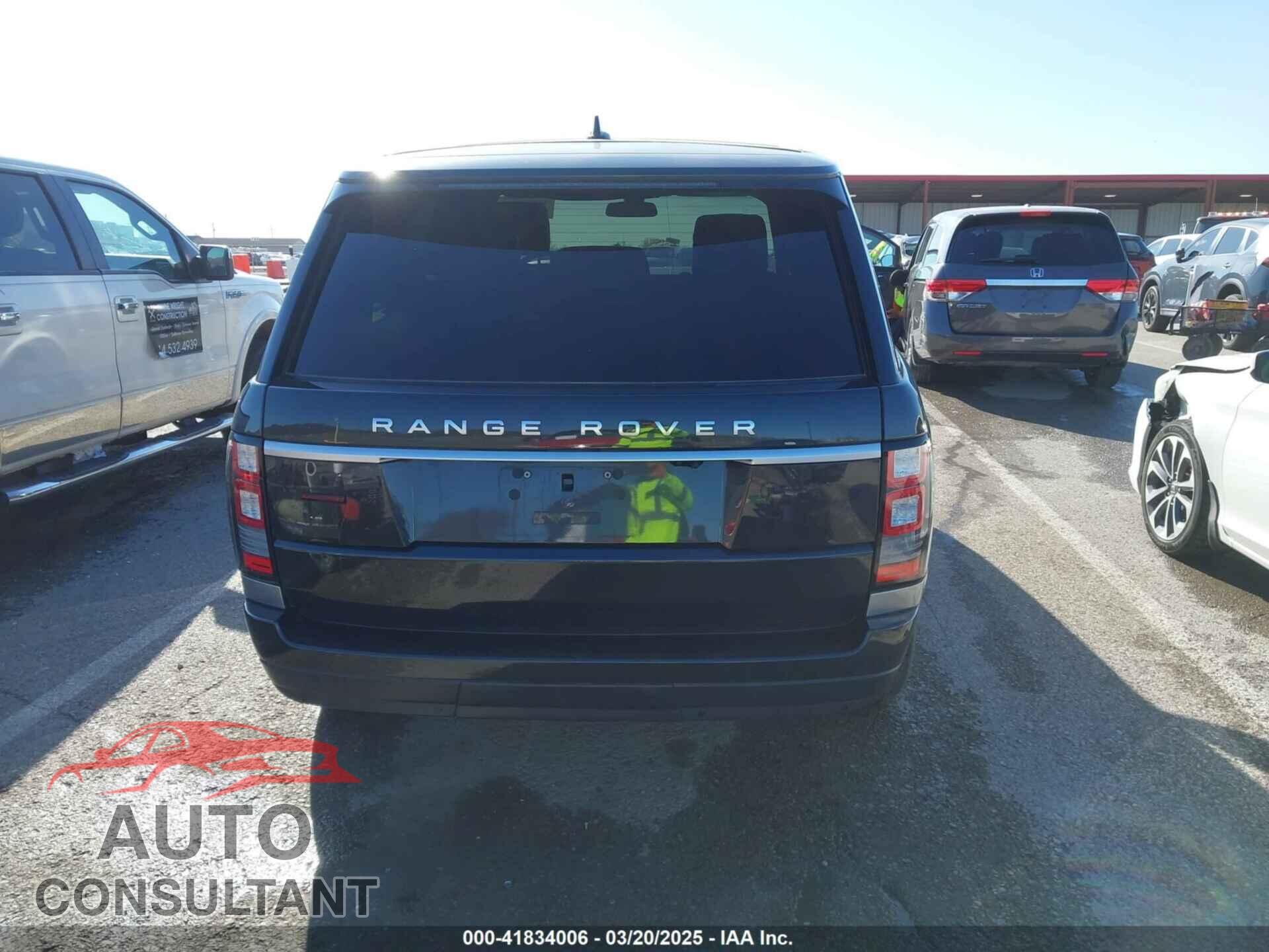 LAND ROVER RANGE ROVER 2016 - SALGS2EF9GA317029