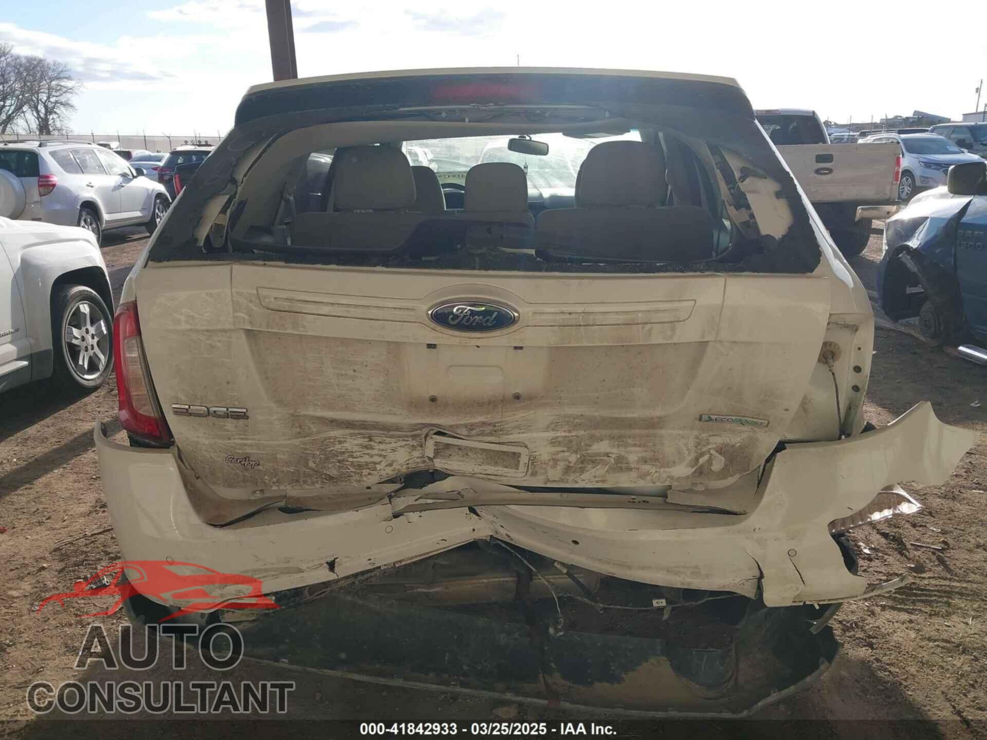 FORD EDGE 2012 - 2FMDK3G96CBA28093