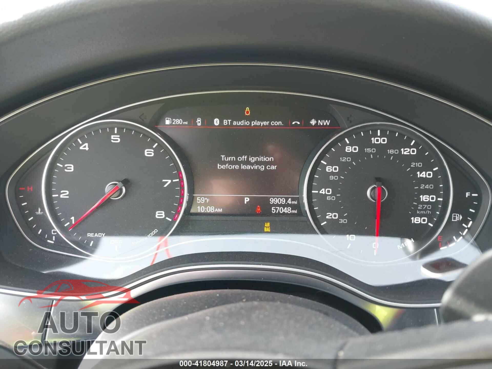 AUDI A6 2016 - WAUDFAFC6GN180666