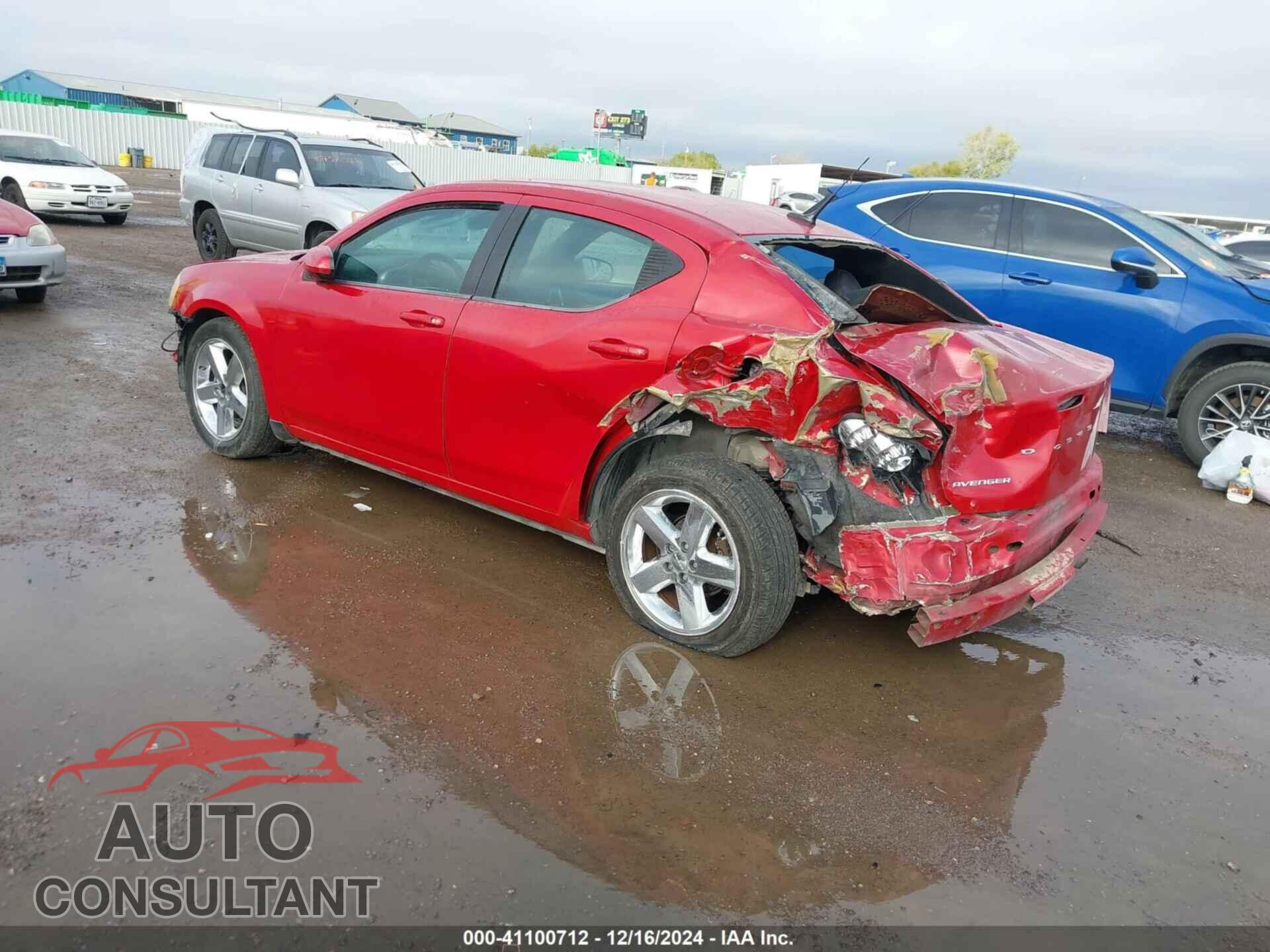 DODGE AVENGER 2011 - 1B3BD2FB6BN513715