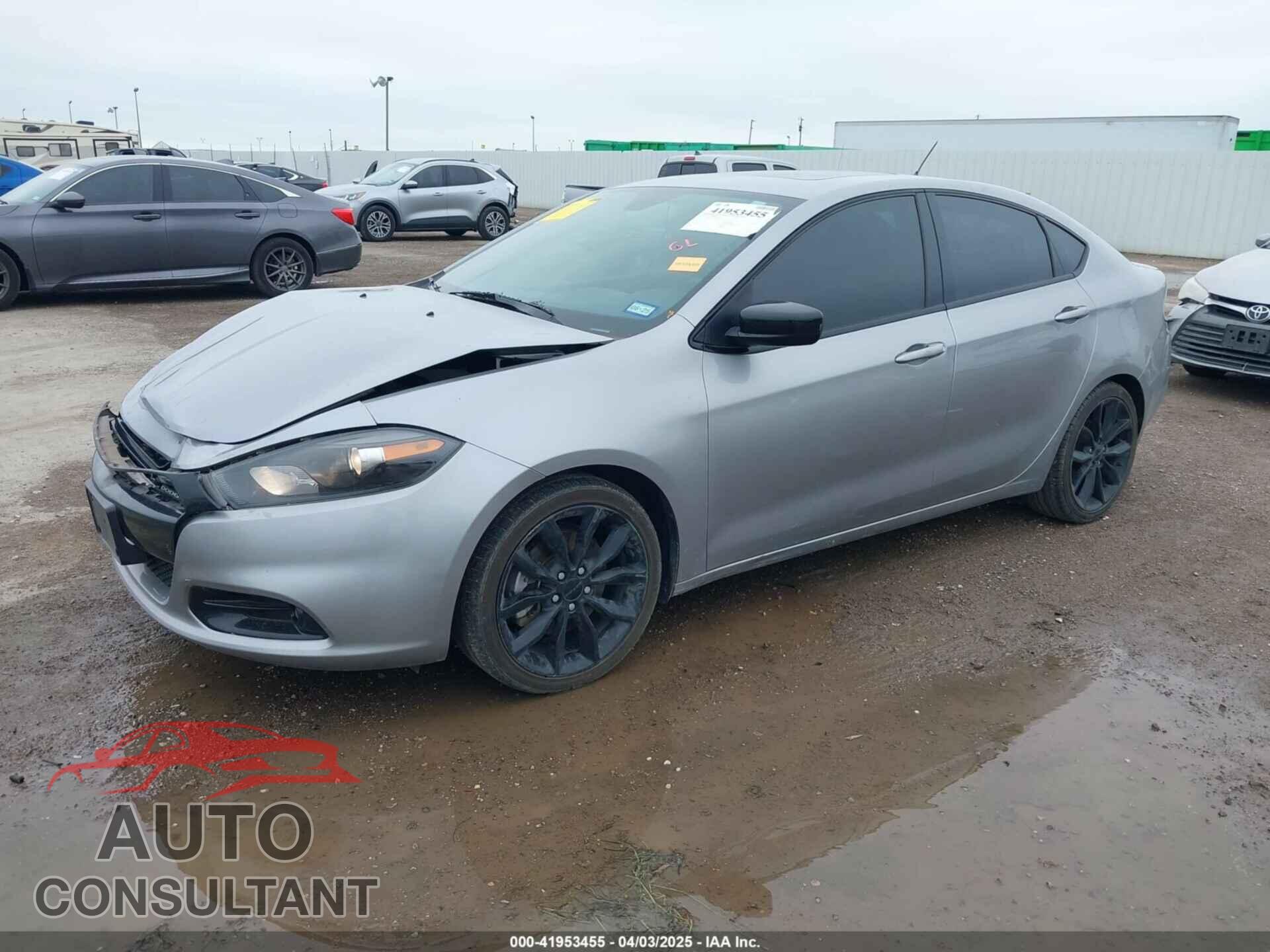 DODGE DART 2016 - 1C3CDFFAXGD802017