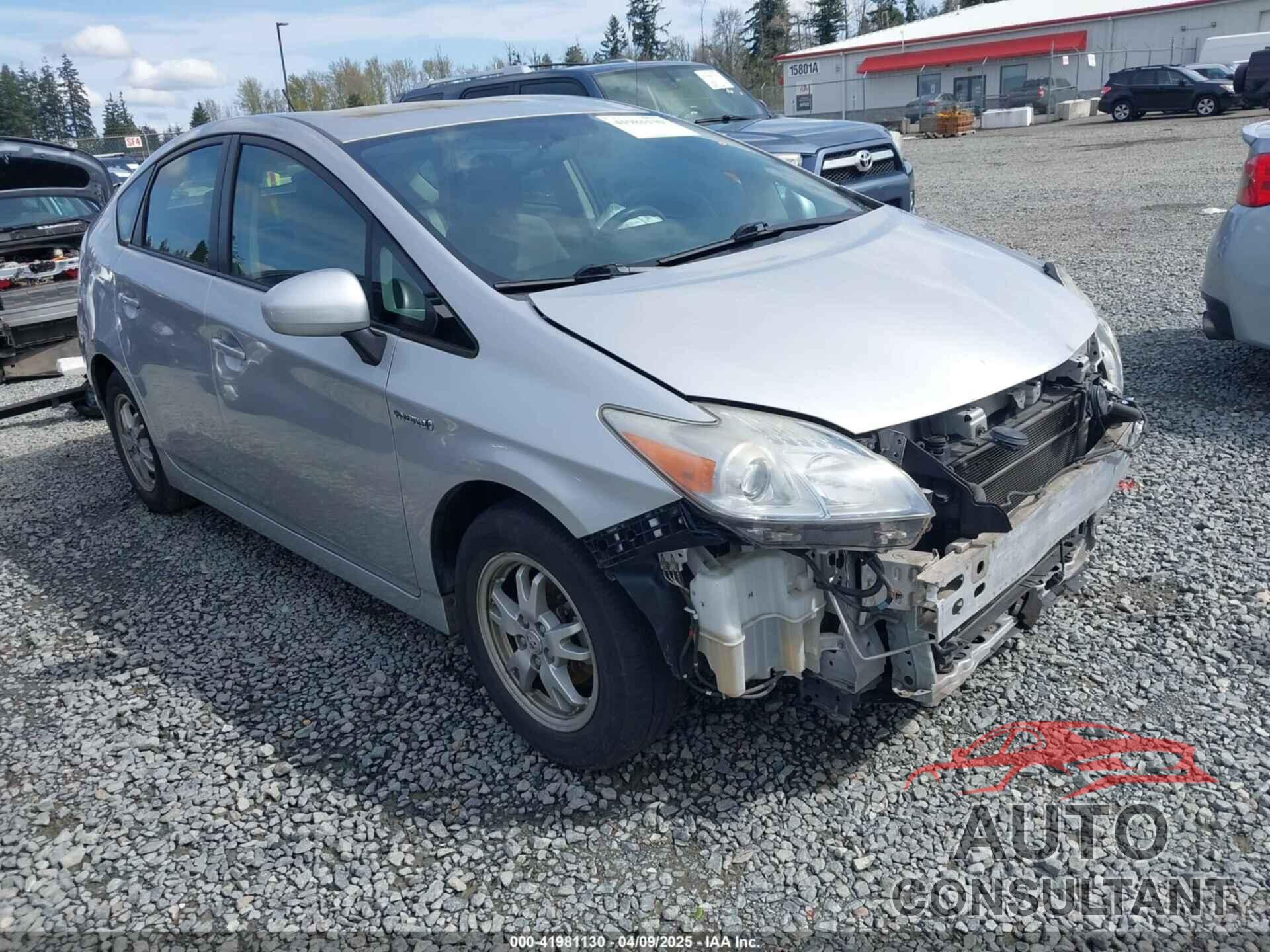 TOYOTA PRIUS 2011 - JTDKN3DU0B1475038