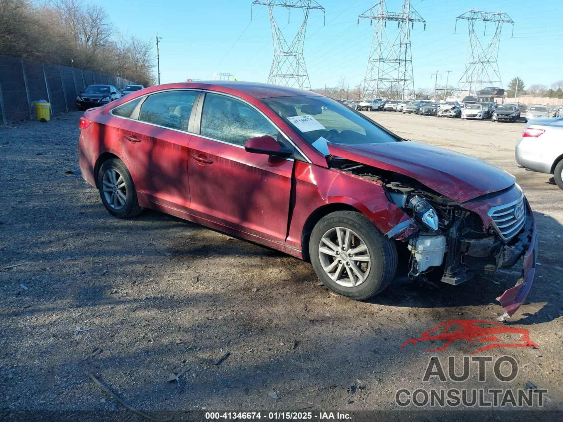 HYUNDAI SONATA 2016 - 5NPE24AF0GH275987