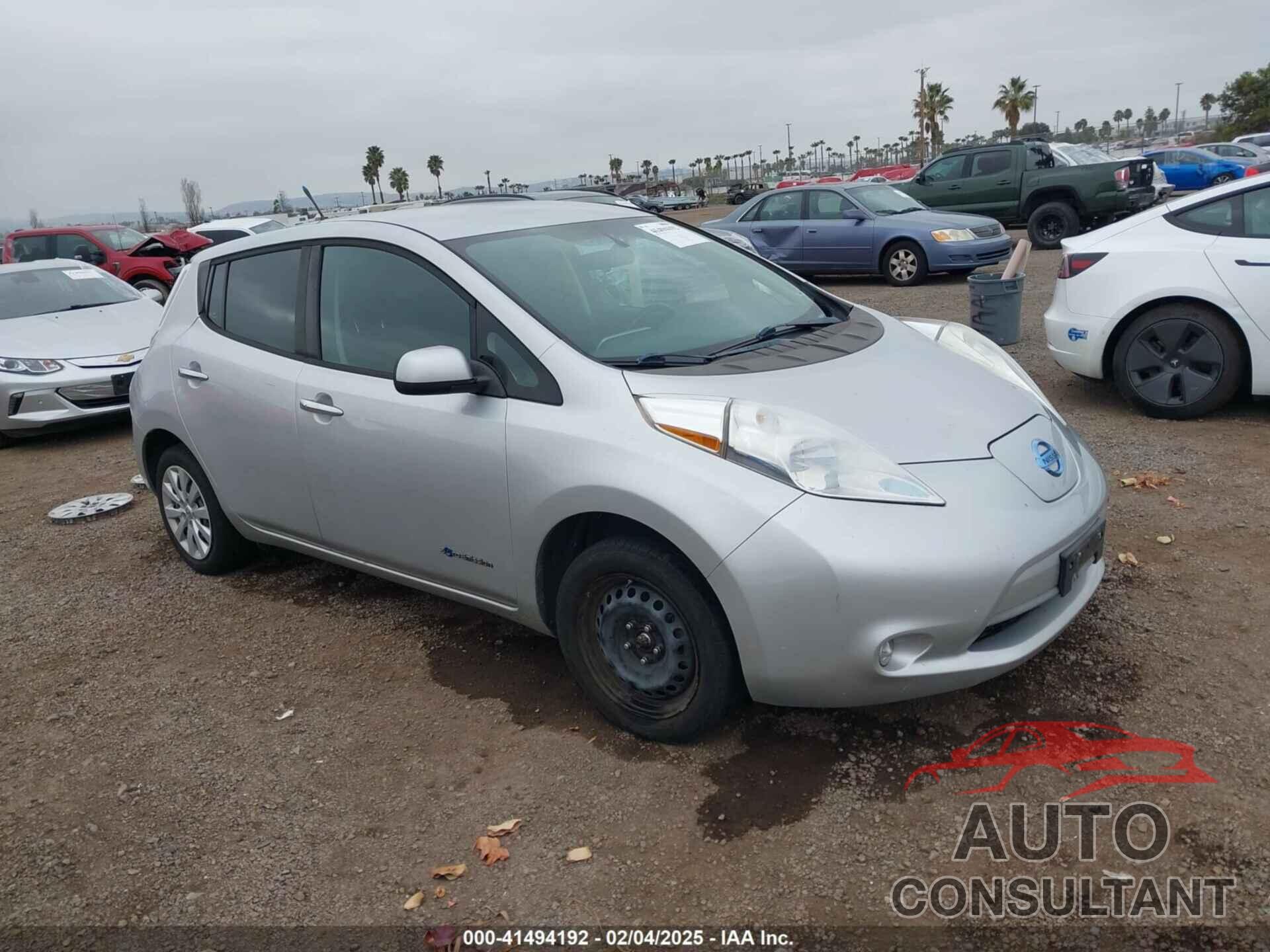 NISSAN LEAF 2015 - 1N4AZ0CP3FC335205
