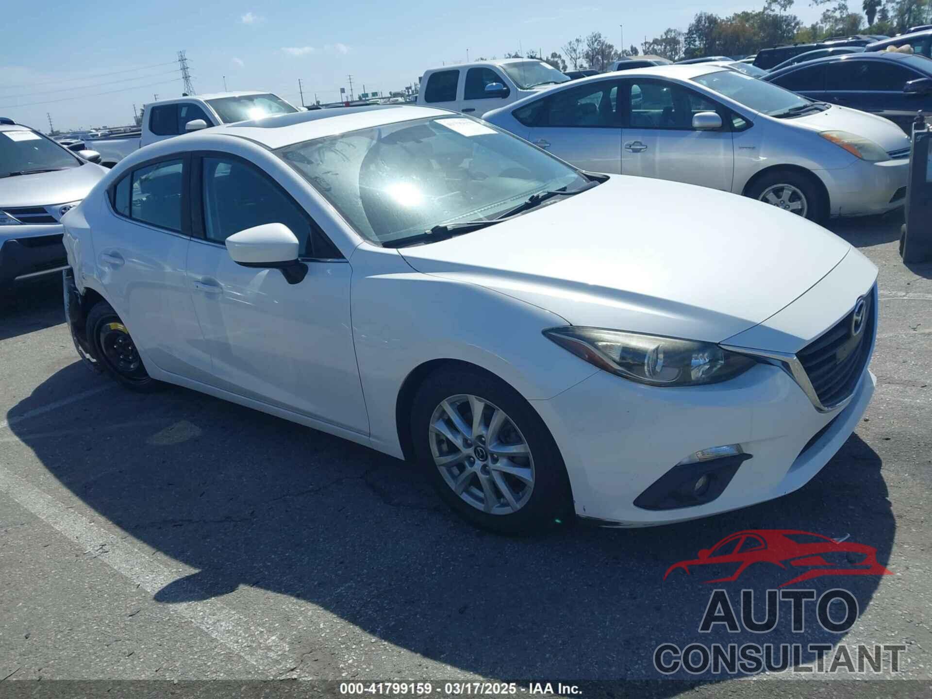 MAZDA MAZDA3 2016 - JM1BM1W74G1292389
