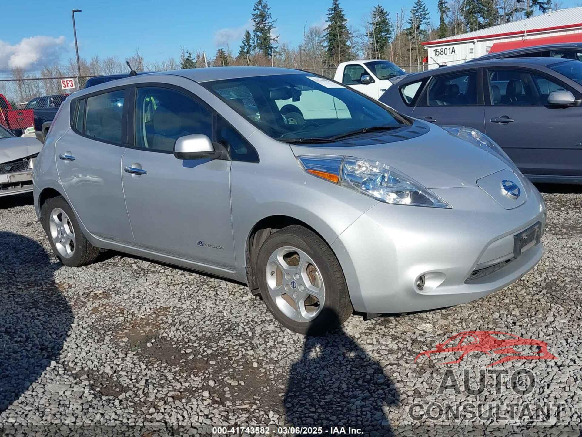 NISSAN LEAF 2013 - 1N4AZ0CP4DC411849