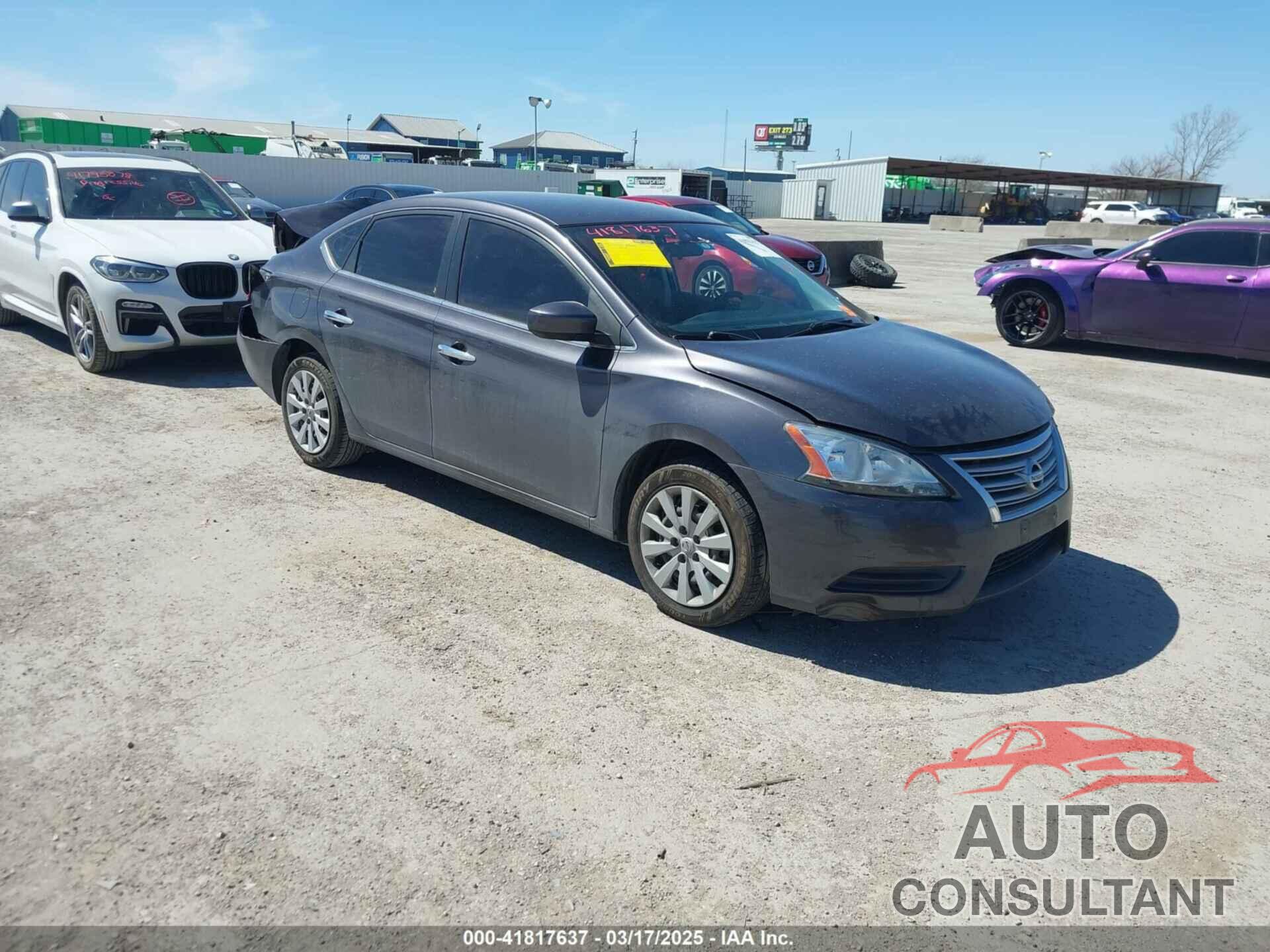 NISSAN SENTRA 2014 - 3N1AB7AP3EY289121