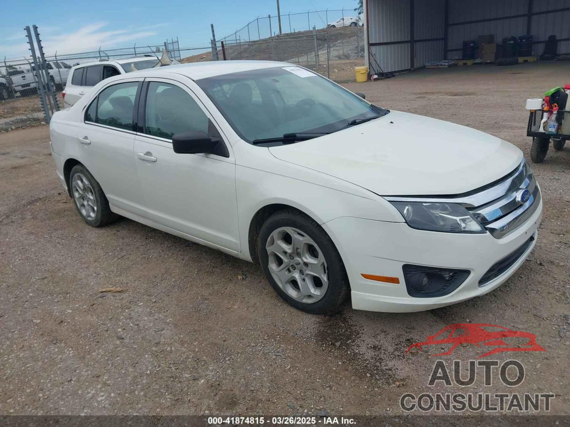 FORD FUSION 2010 - 3FAHP0HA8AR271181