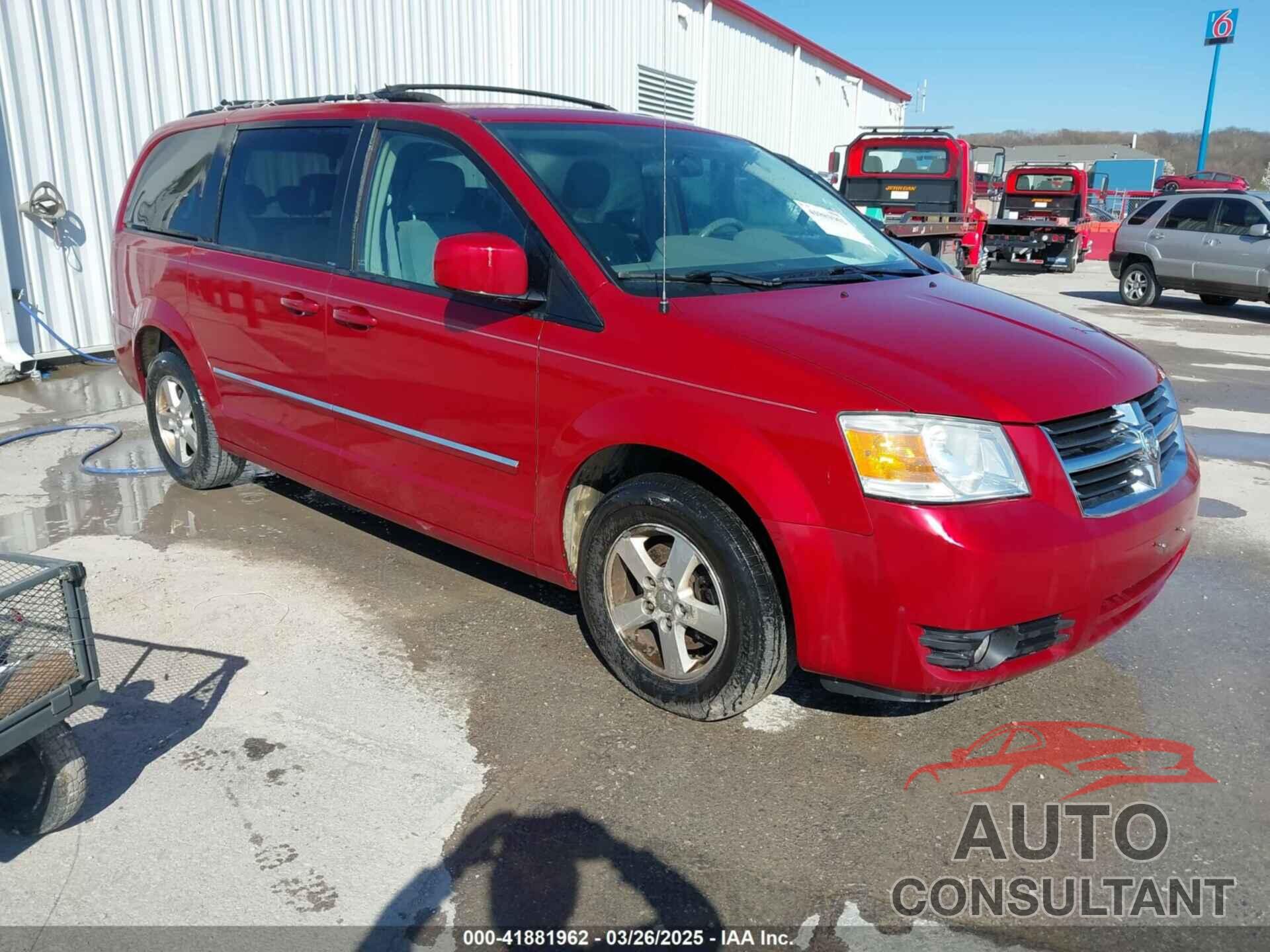 DODGE GRAND CARAVAN 2009 - 2D8HN54119R590203