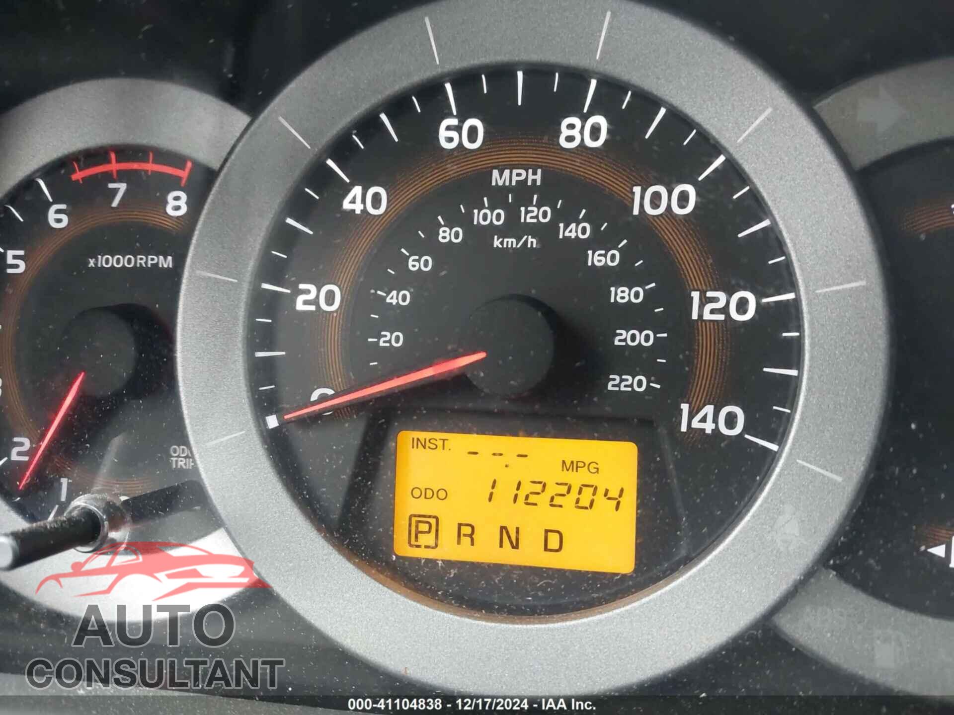 TOYOTA RAV4 2011 - 2T3BF4DV2BW169116