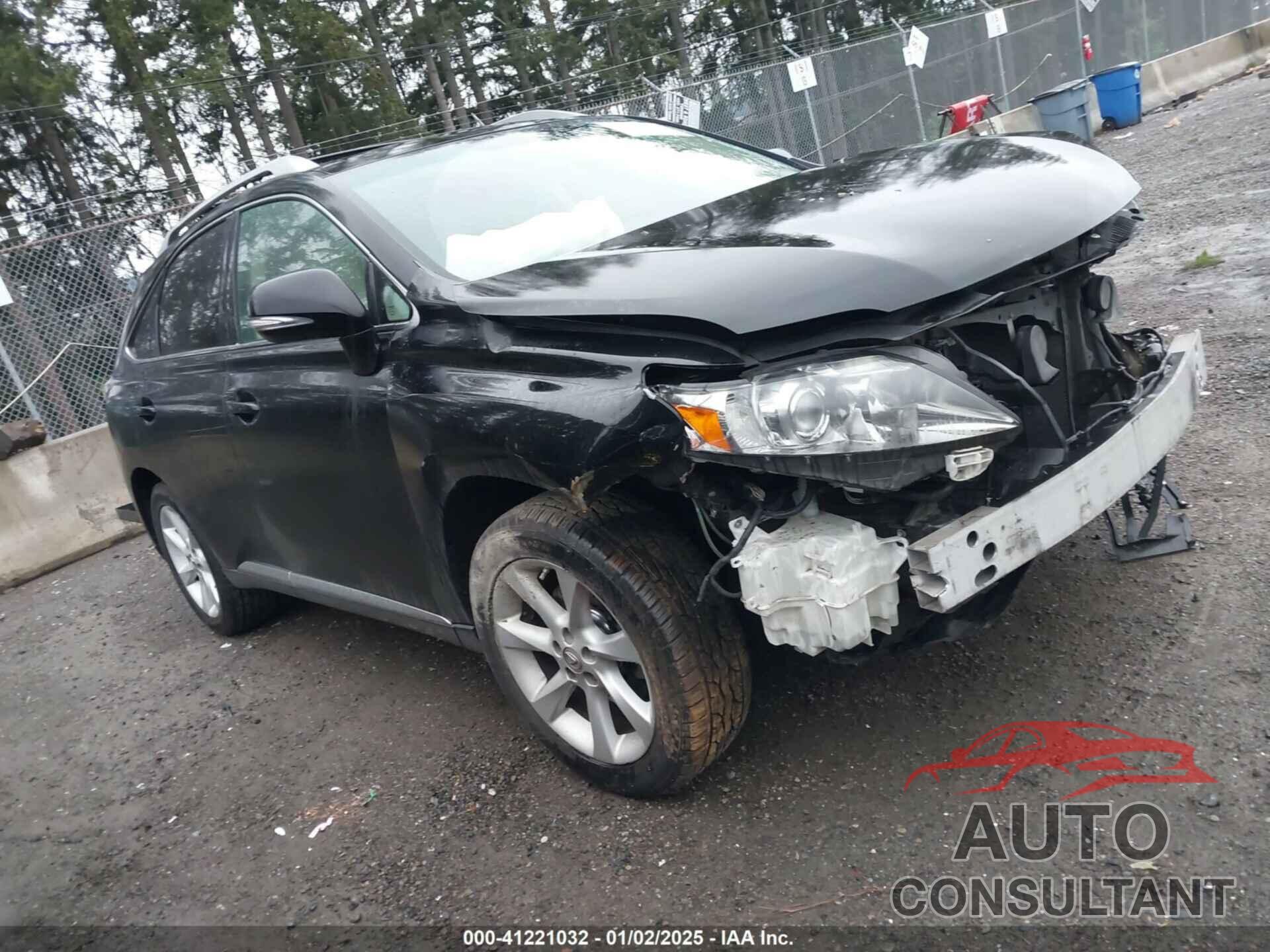 LEXUS RX 350 2012 - 2T2ZK1BA4CC079014