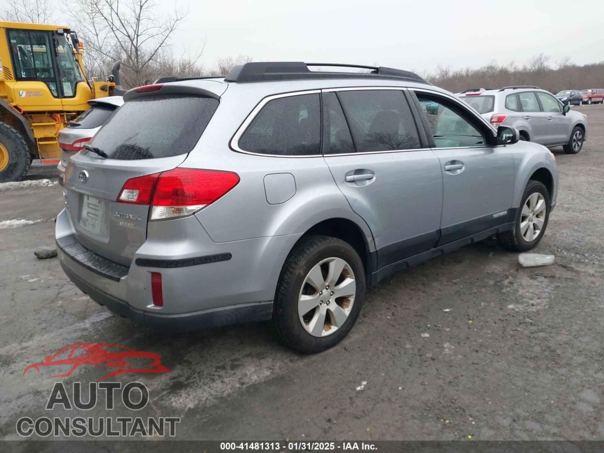 SUBARU OUTBACK 2012 - 4S4BRBCC2C3200280