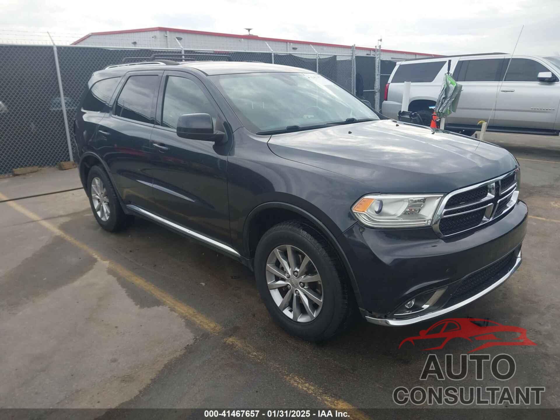 DODGE DURANGO 2016 - 1C4RDJAG8GC393414