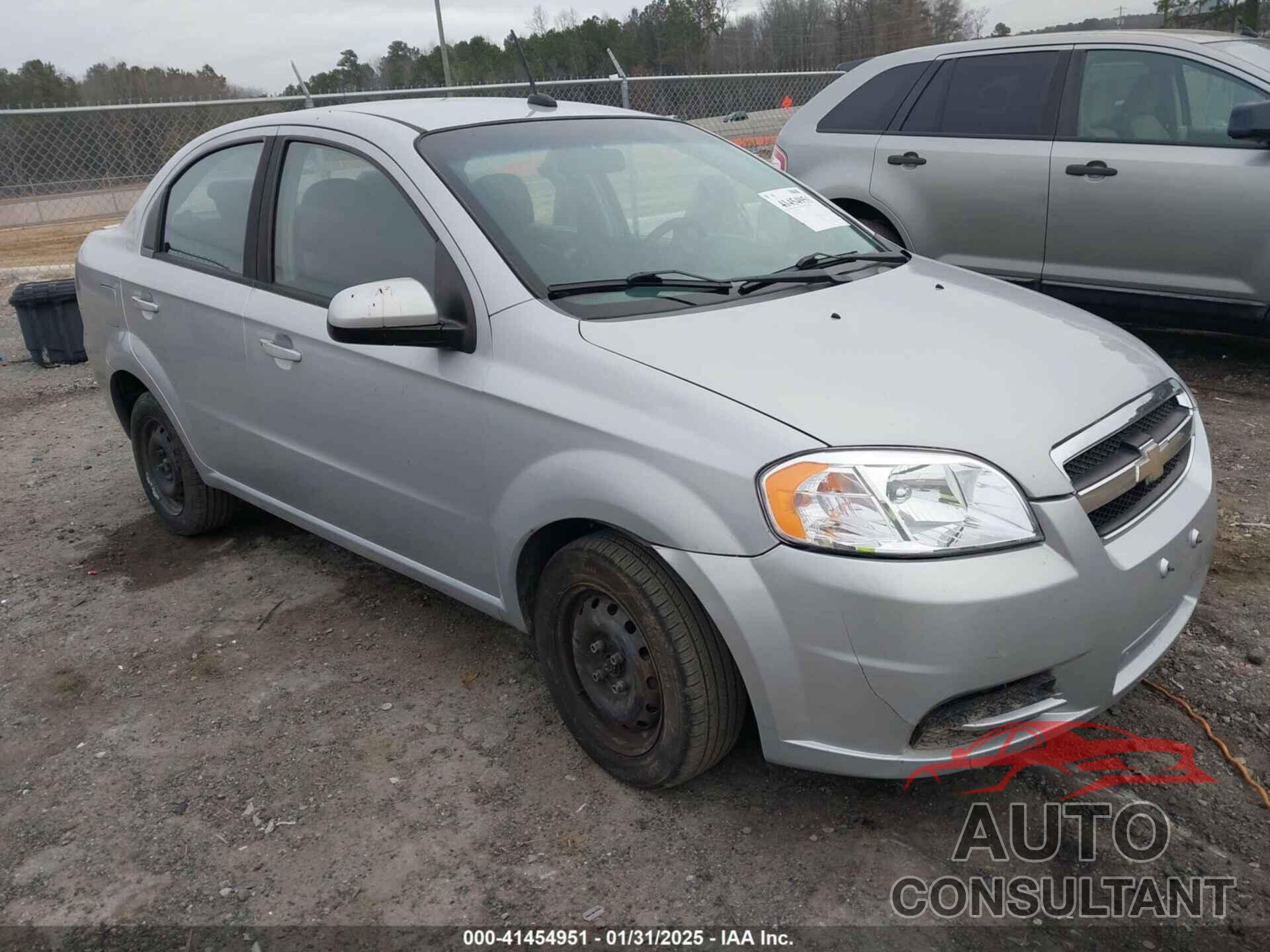 CHEVROLET AVEO 2010 - KL1TD5DEXAB112516