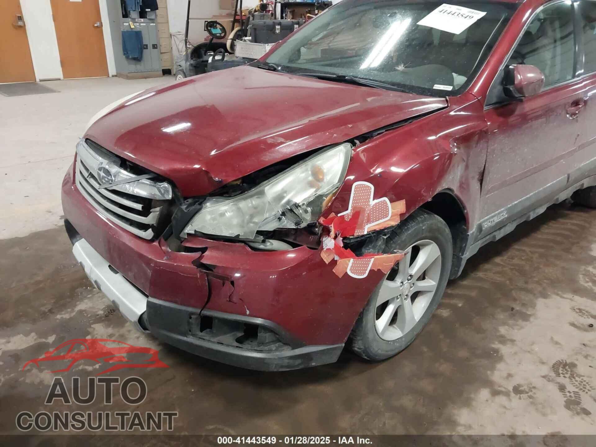 SUBARU OUTBACK 2013 - 4S4BRDPC5D2288206