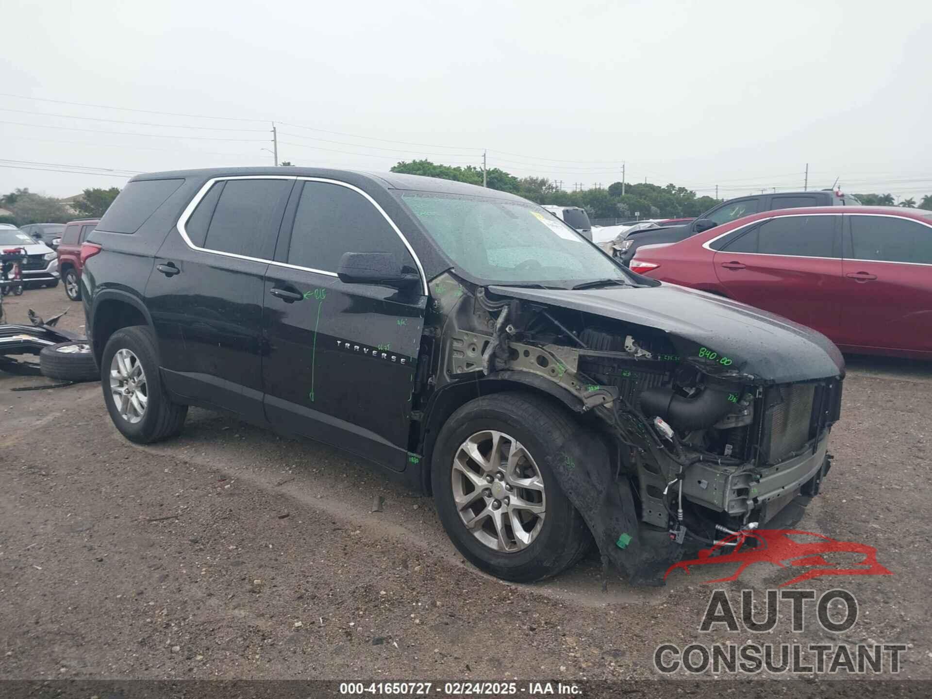CHEVROLET TRAVERSE 2020 - 1GNERFKW9LJ210652