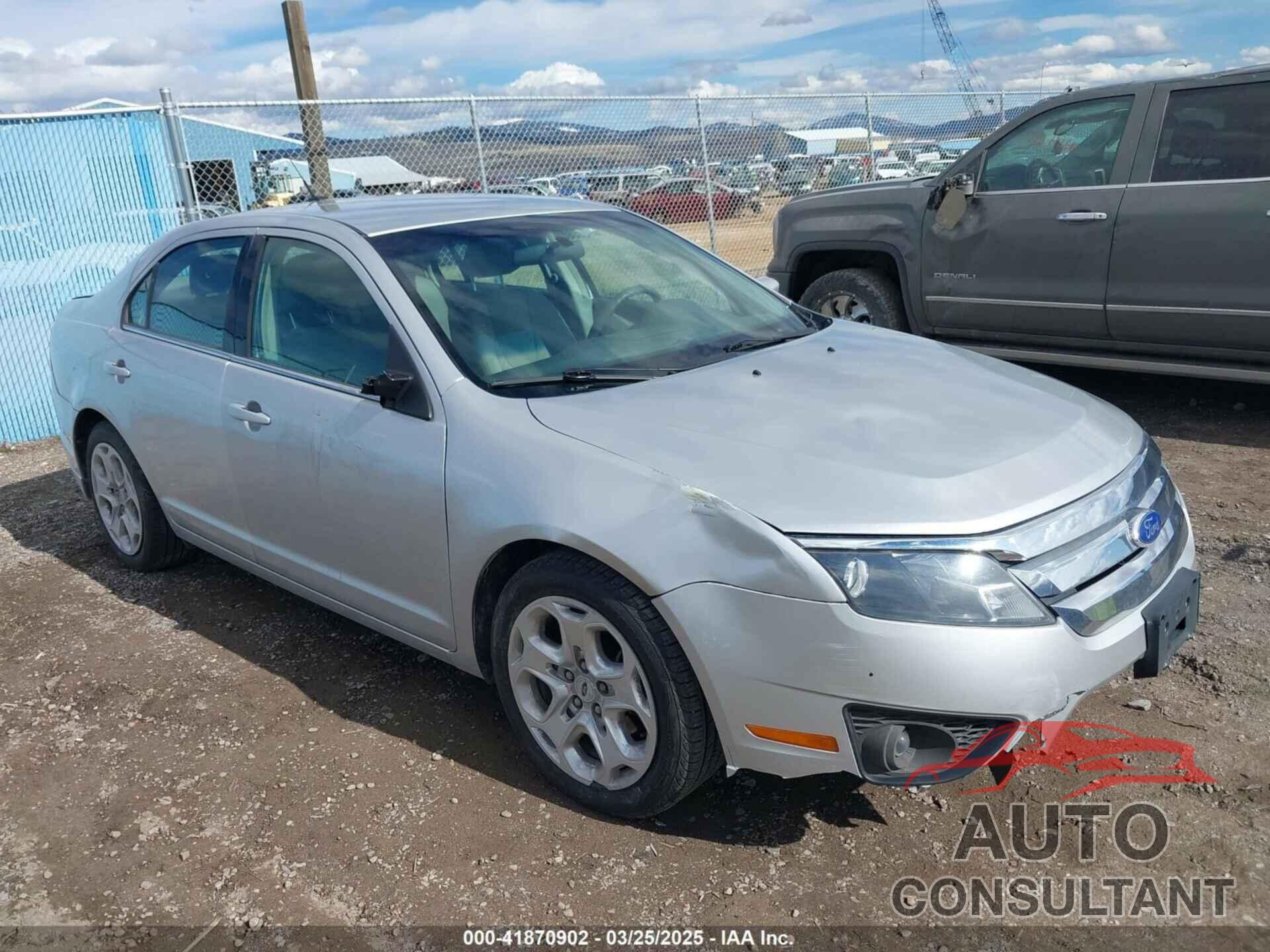 FORD FUSION 2011 - 3FAHP0HA6BR268975