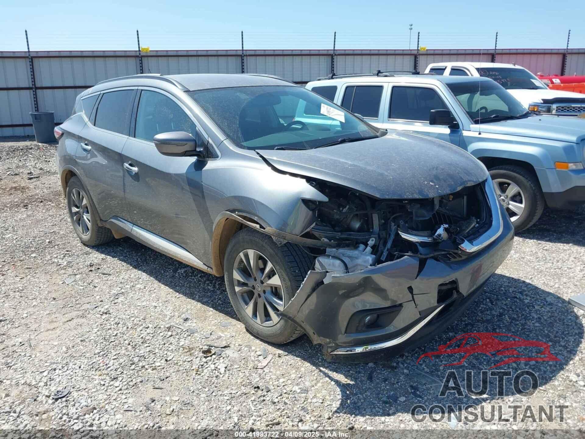 NISSAN MURANO 2018 - 5N1AZ2MH6JN124070
