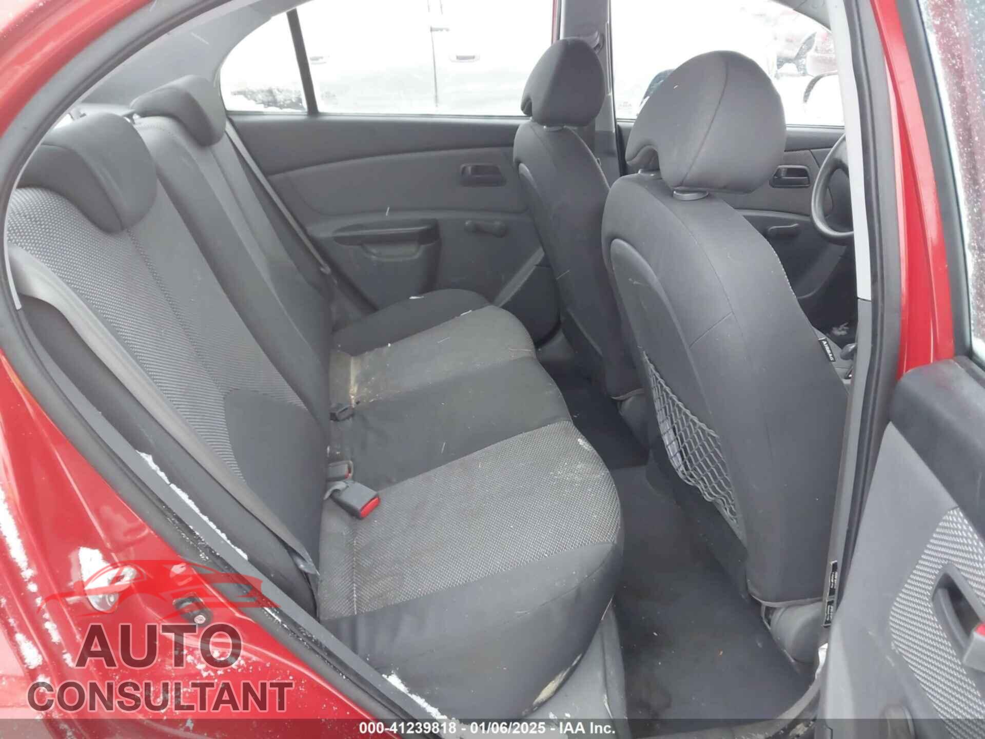 KIA RIO 2010 - KNADH4A34A6673802
