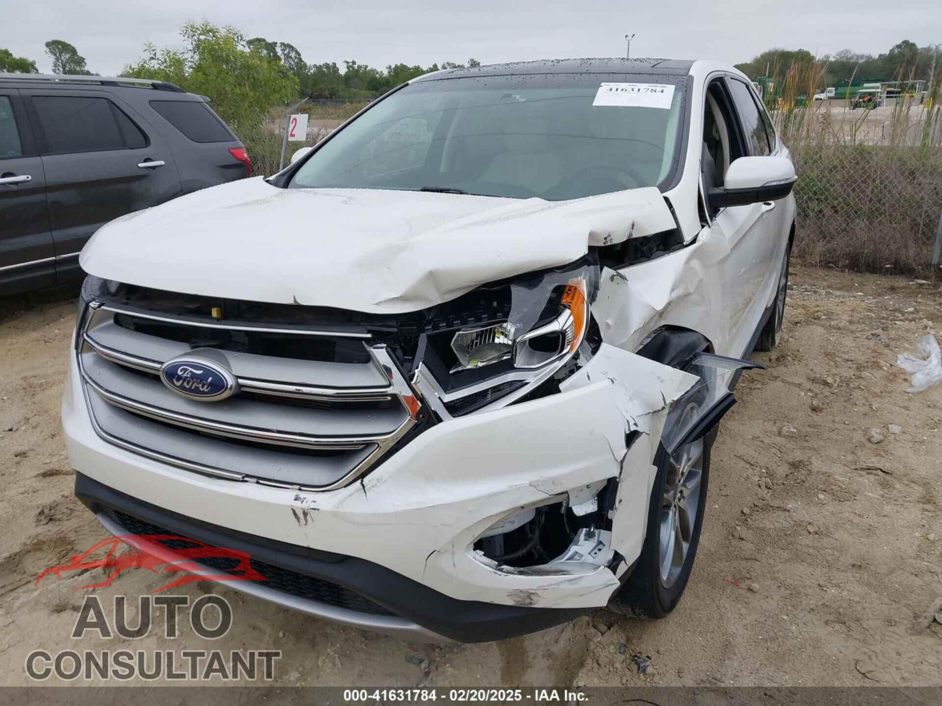 FORD EDGE 2016 - 2FMPK3K86GBC30109
