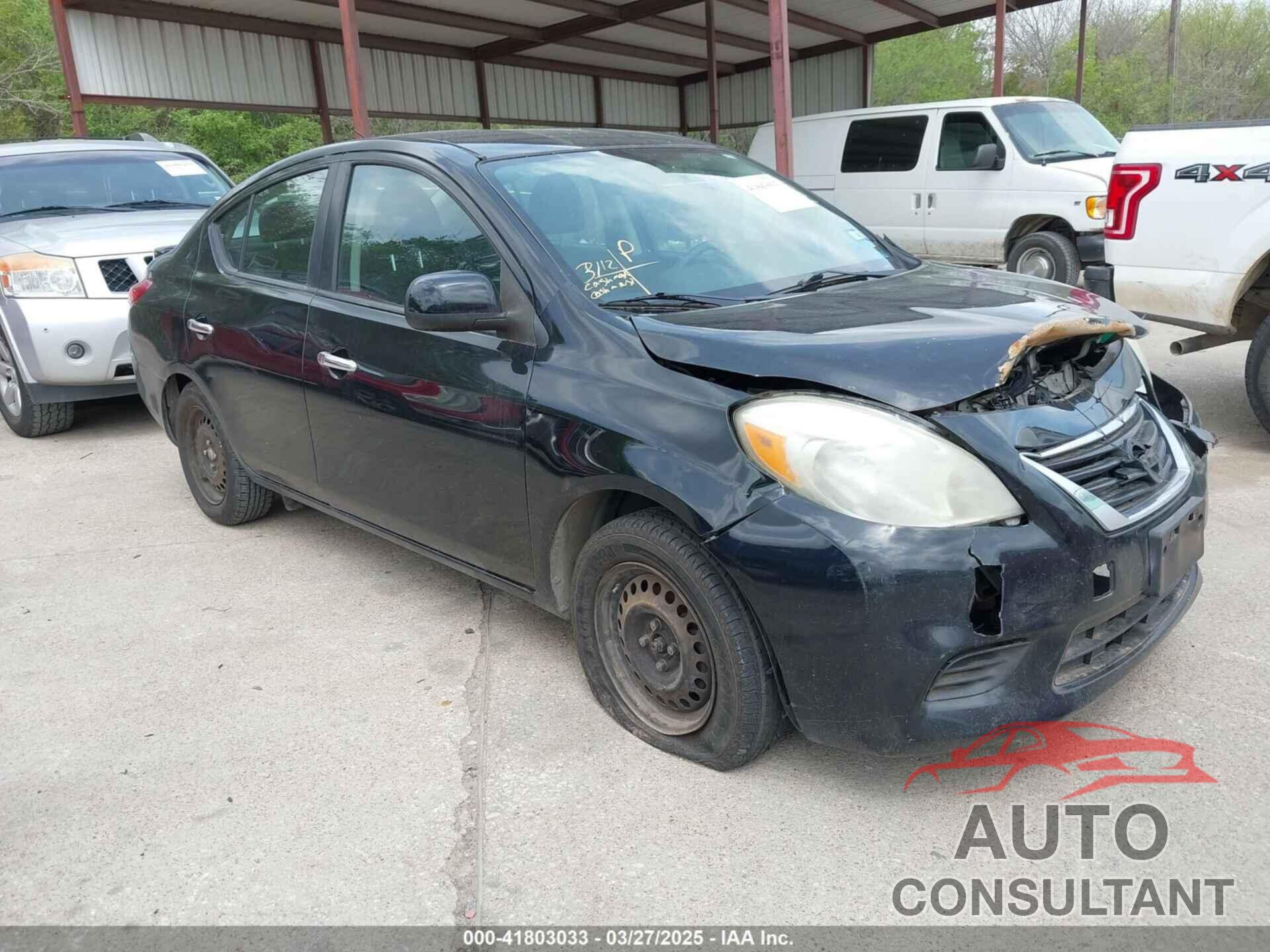 NISSAN VERSA 2013 - 3N1CN7AP0DL864237