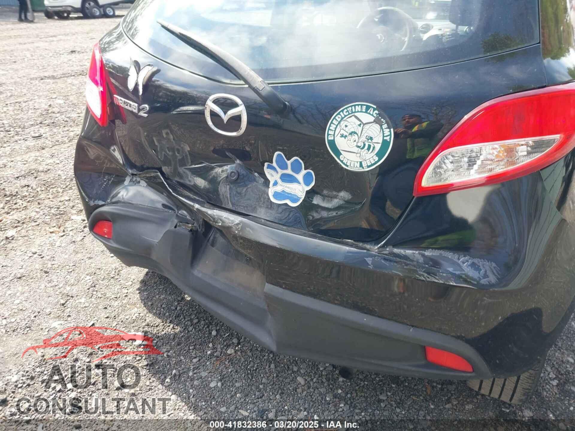 MAZDA MAZDA2 2013 - JM1DE1KY8D0155283