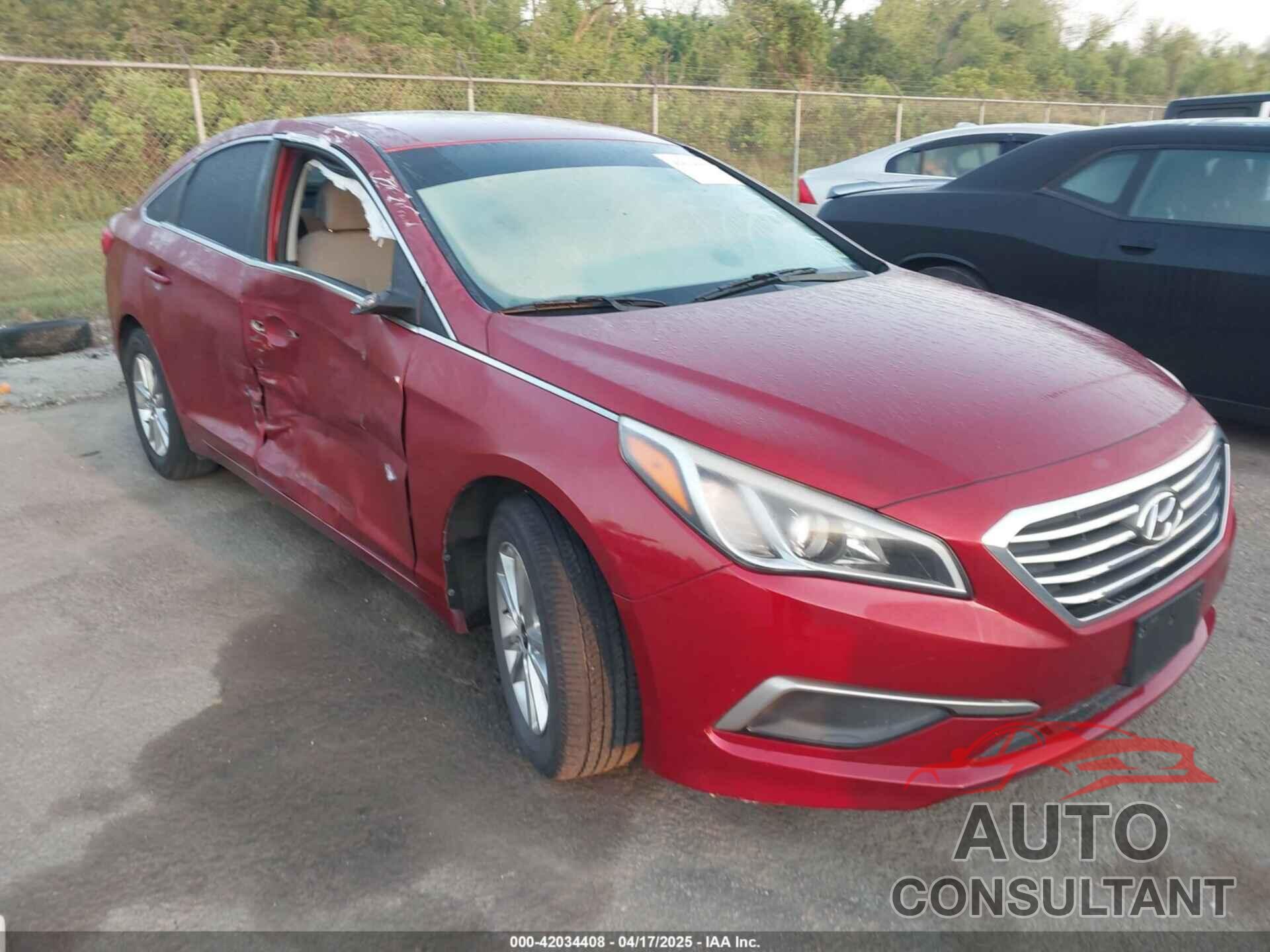 HYUNDAI SONATA 2016 - 5NPE24AF6GH278733