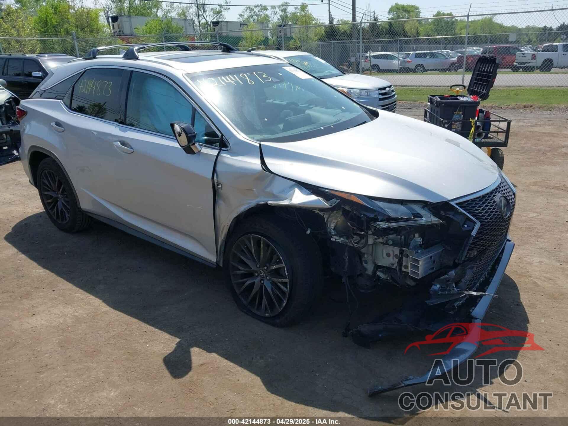 LEXUS RX 350 2017 - 2T2ZZMCA8HC045936