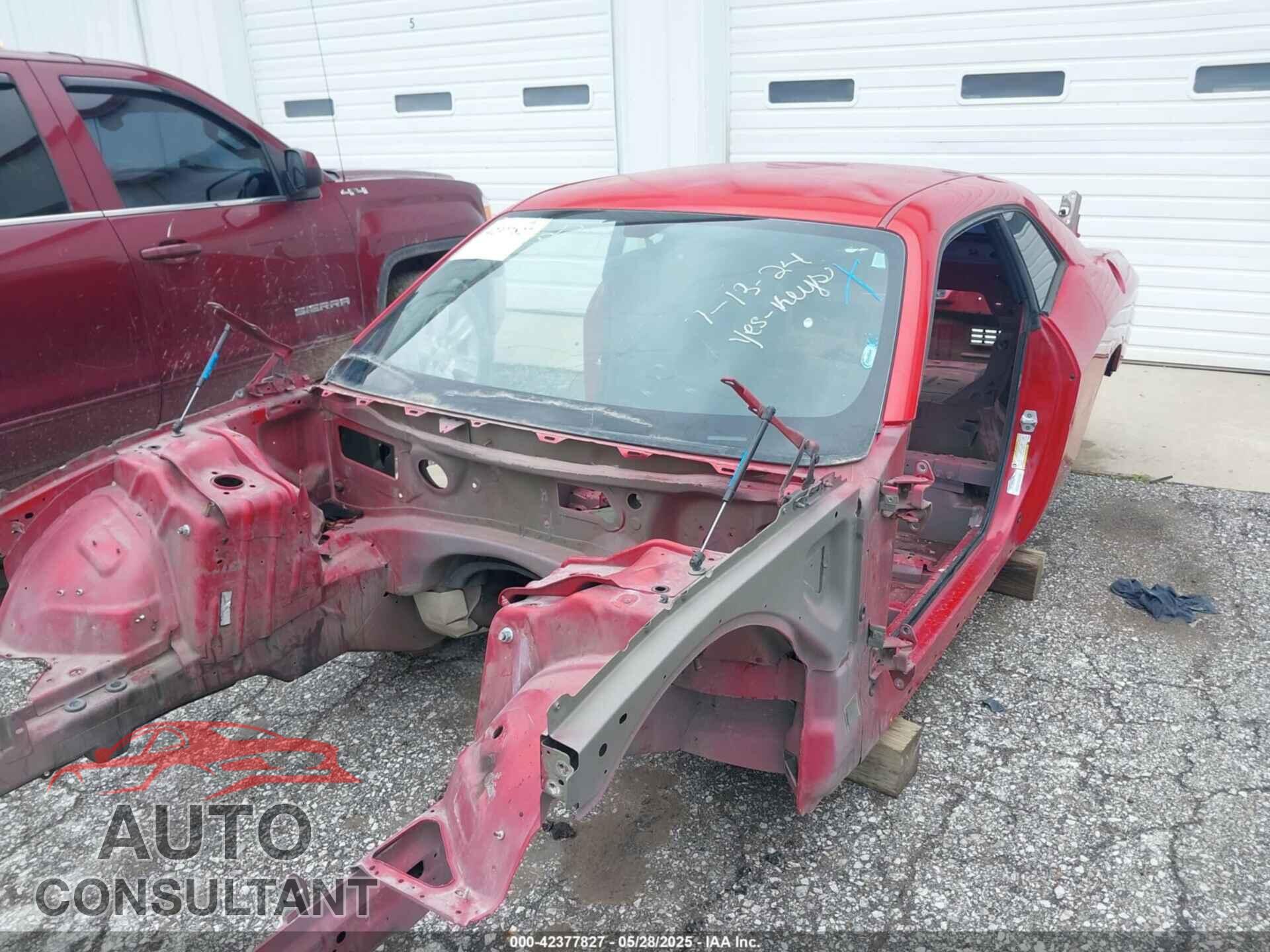 DODGE CHALLENGER 2012 - 2C3CDYAG1CH105503