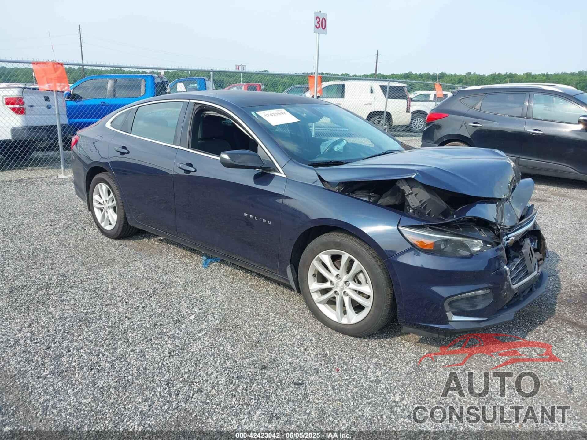 CHEVROLET MALIBU 2016 - 1G1ZE5ST2GF352557