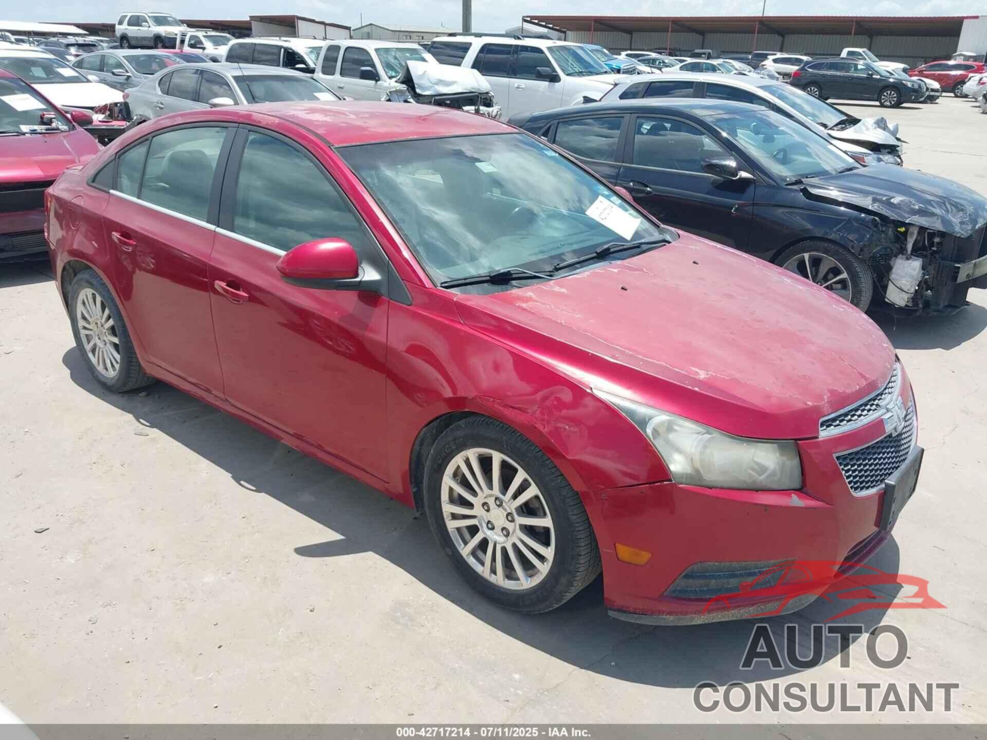 CHEVROLET CRUZE 2013 - 1G1PJ5SB7D7276320