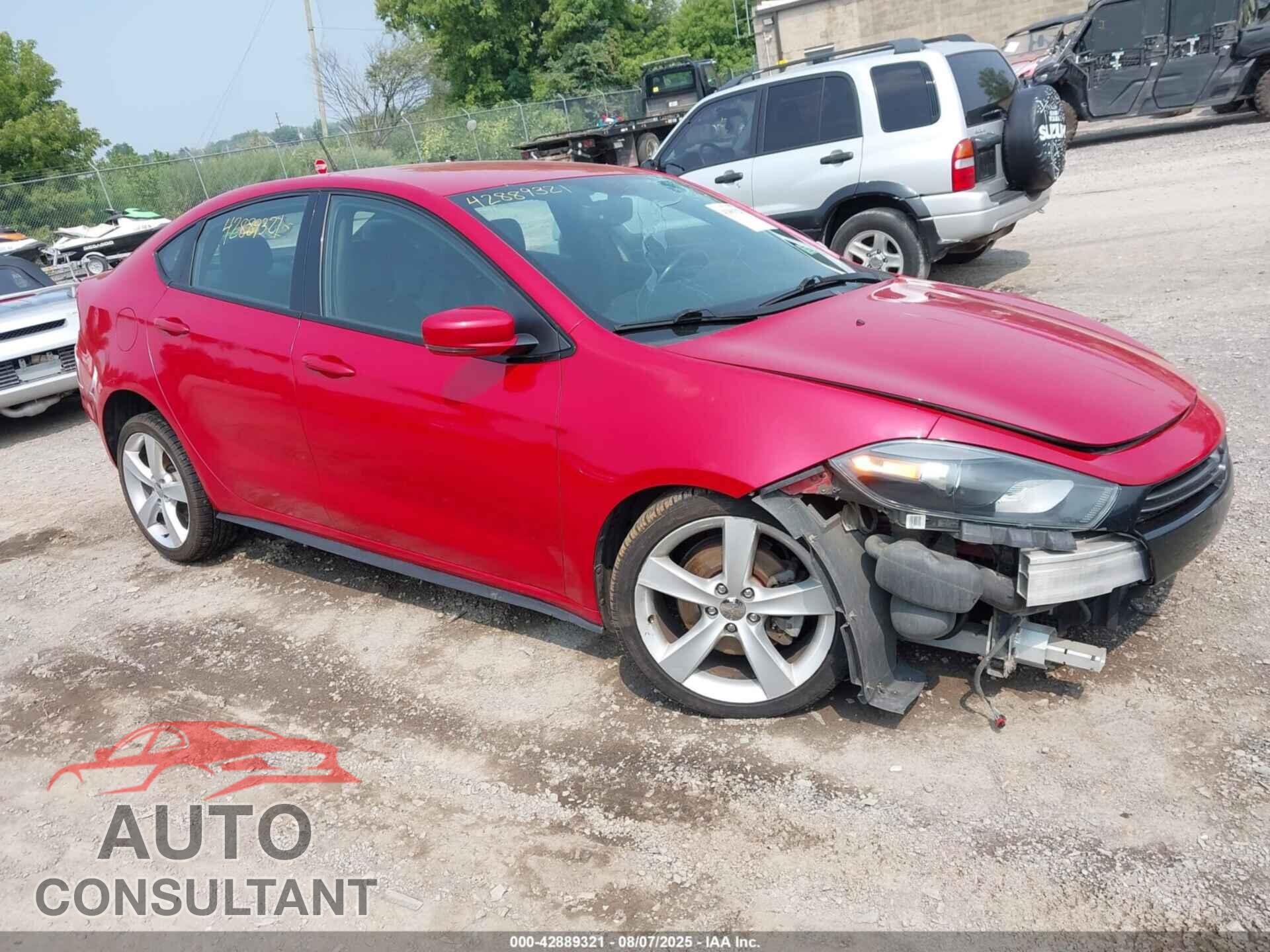 DODGE DART 2014 - 1C3CDFEB1ED926443