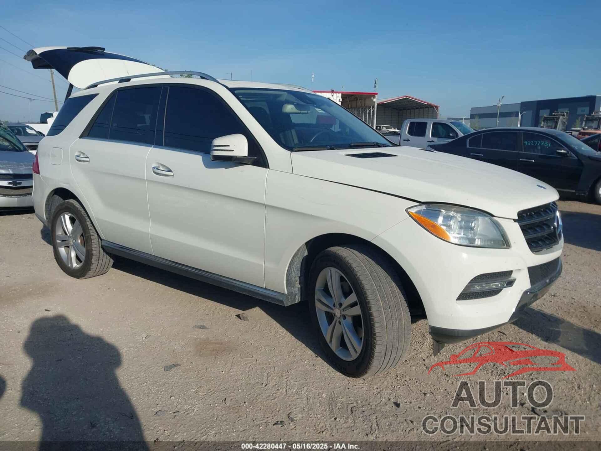 MERCEDES-BENZ ML 350 2013 - 4JGDA5JB1DA202398