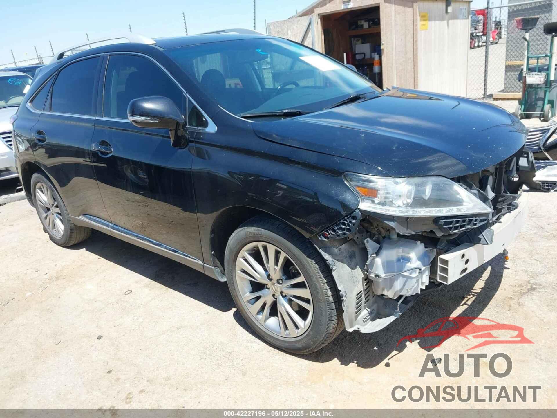 LEXUS RX 350 2013 - 2T2ZK1BA9DC124028