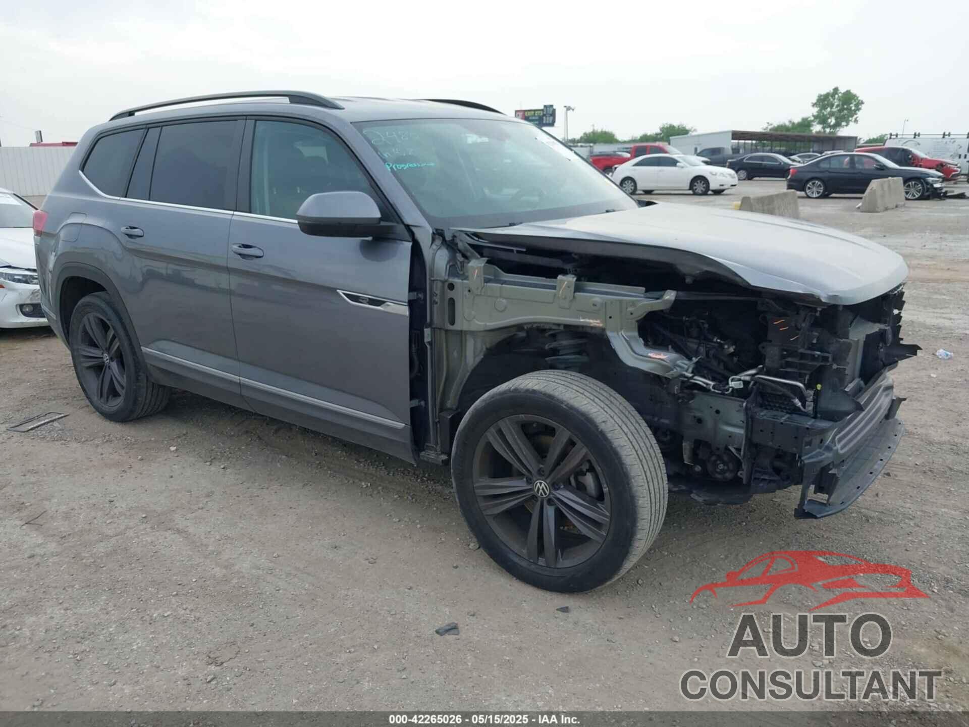VOLKSWAGEN ATLAS 2021 - 1V2NR2CA4MC529207