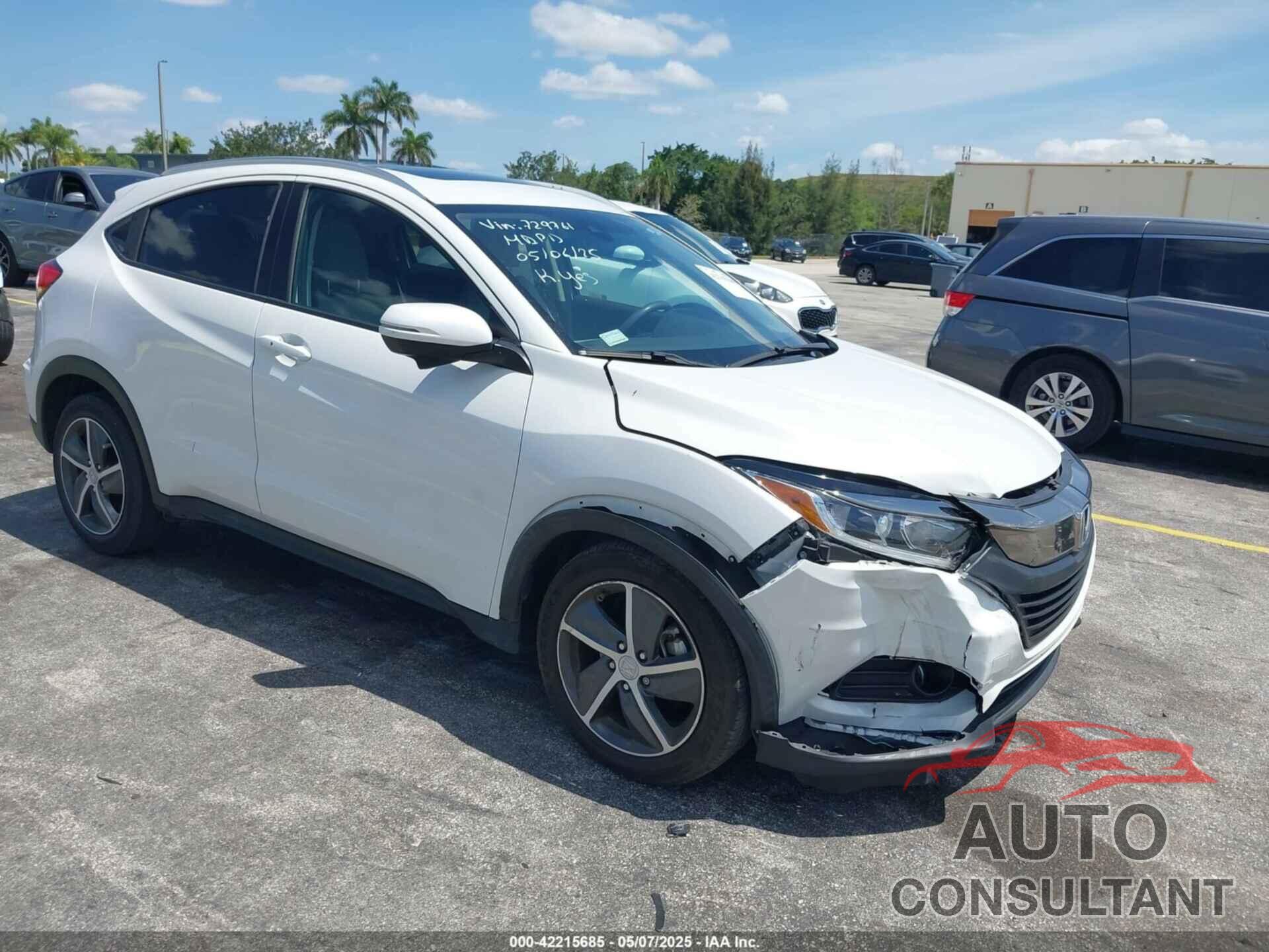 HONDA HR-V 2021 - 3CZRU5H51MM729761