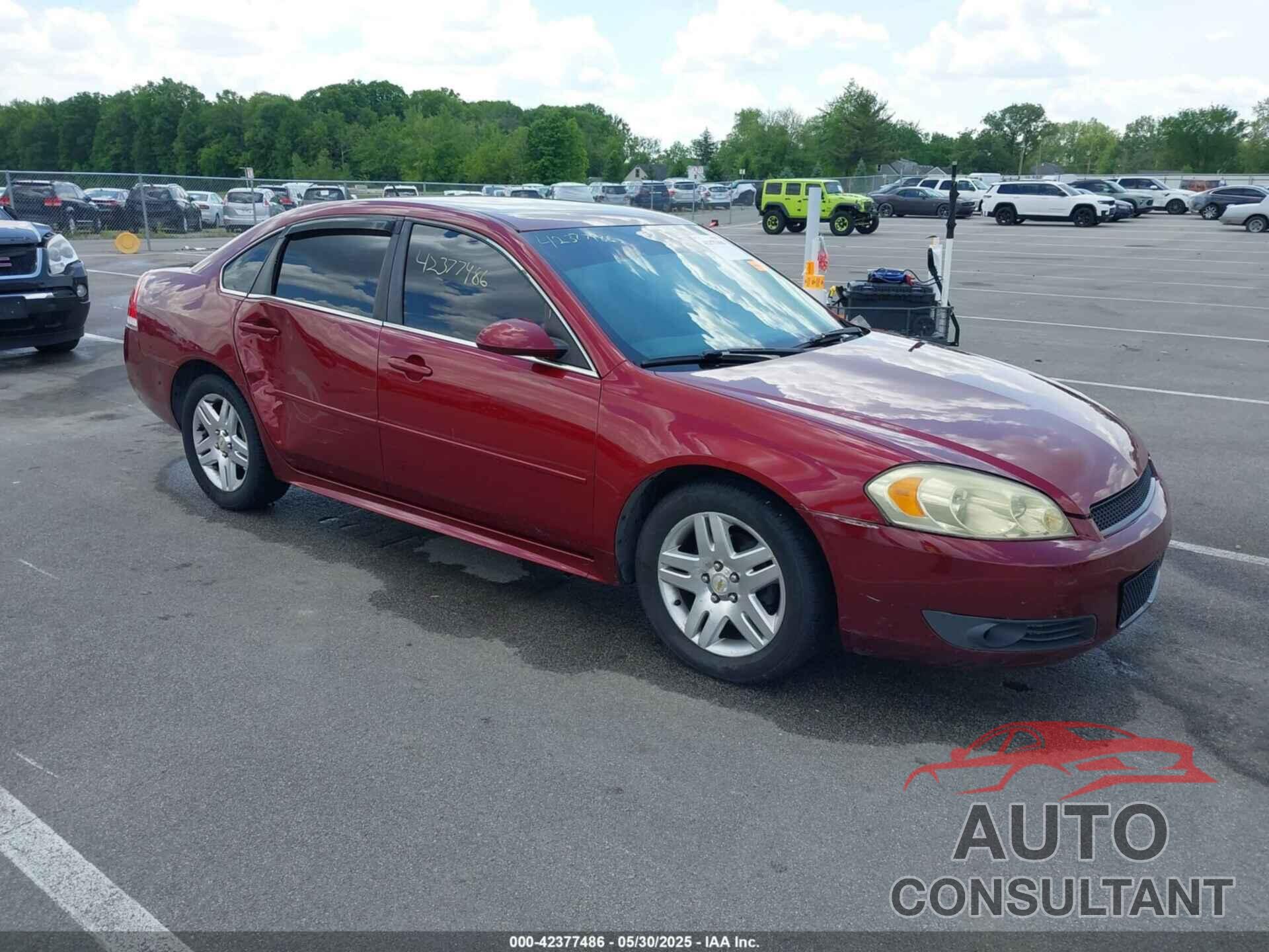 CHEVROLET IMPALA 2011 - 2G1WB5EK5B1185755