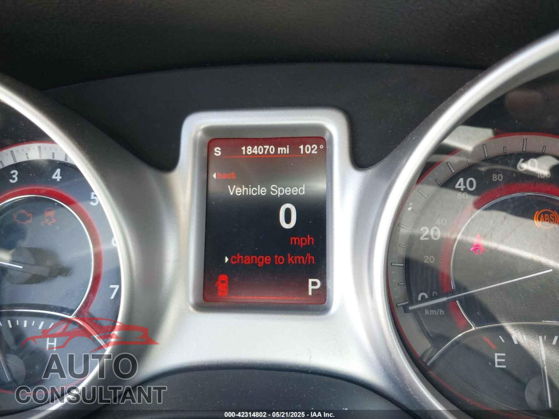 DODGE JOURNEY 2014 - 3C4PDCBGXET300055
