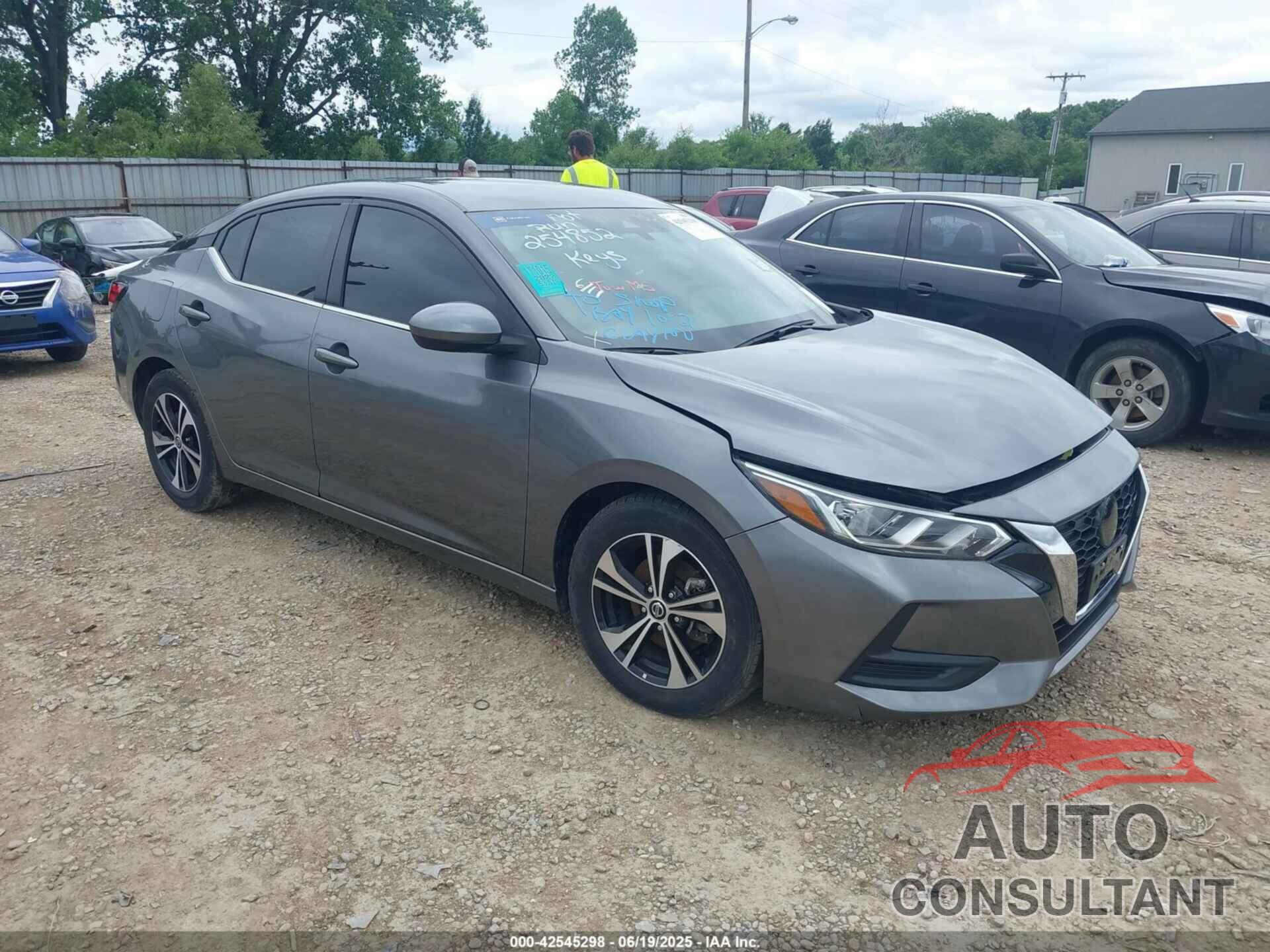 NISSAN SENTRA 2022 - 3N1AB8CV8NY254852
