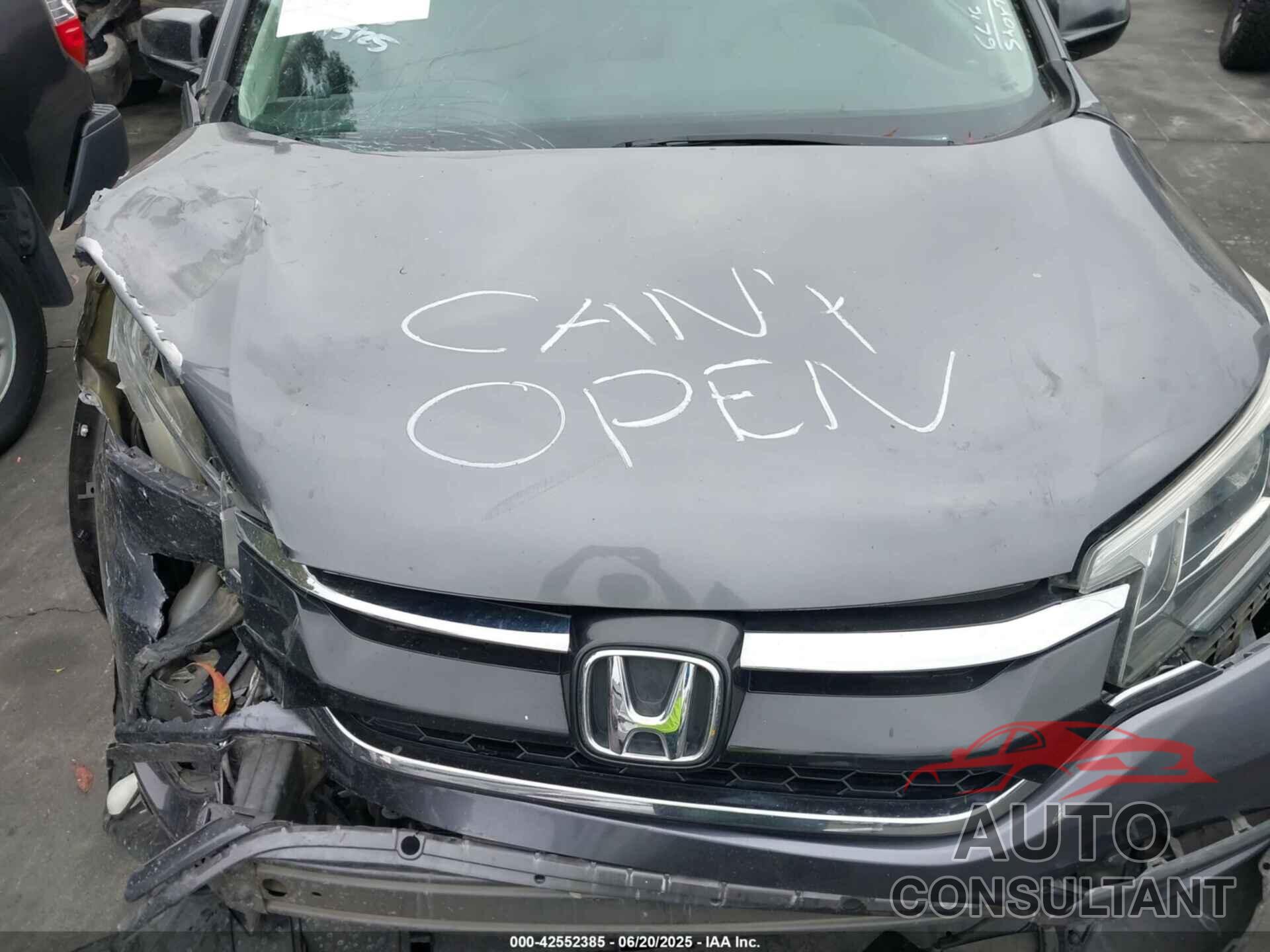 HONDA CR-V 2016 - 2HKRM3H48GH509125